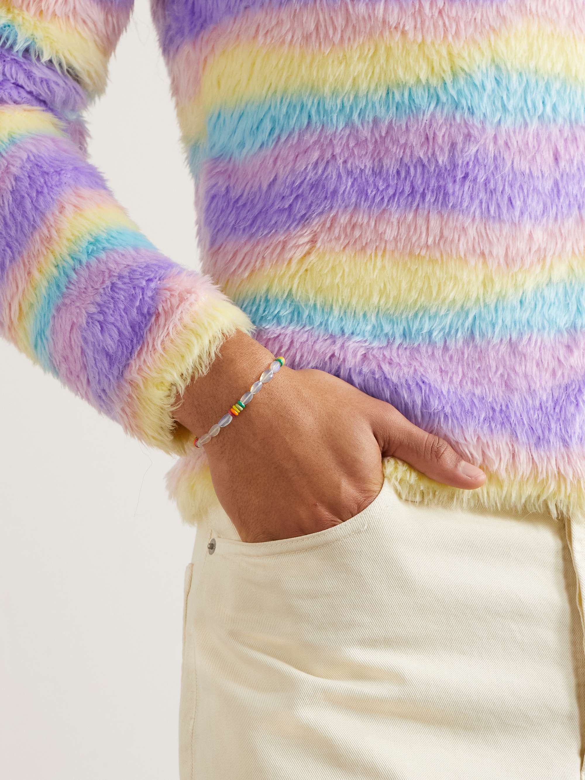 FRY POWERS Sunrise Gold Vermeil, Opal and Enamel Bracelet
