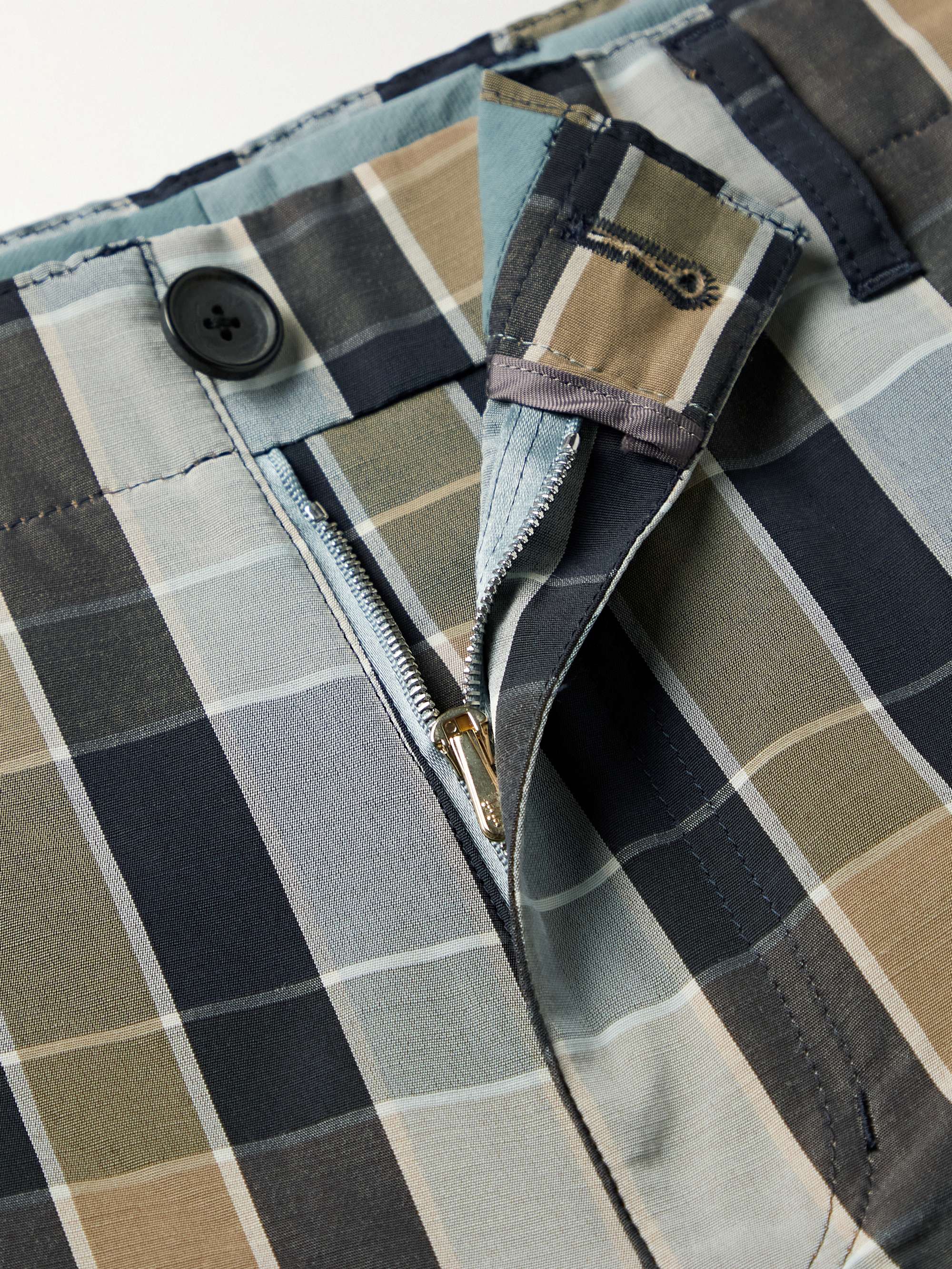POP TRADING COMPANY + Paul Smith Shorts cargo a gamba dritta a quadri Combat