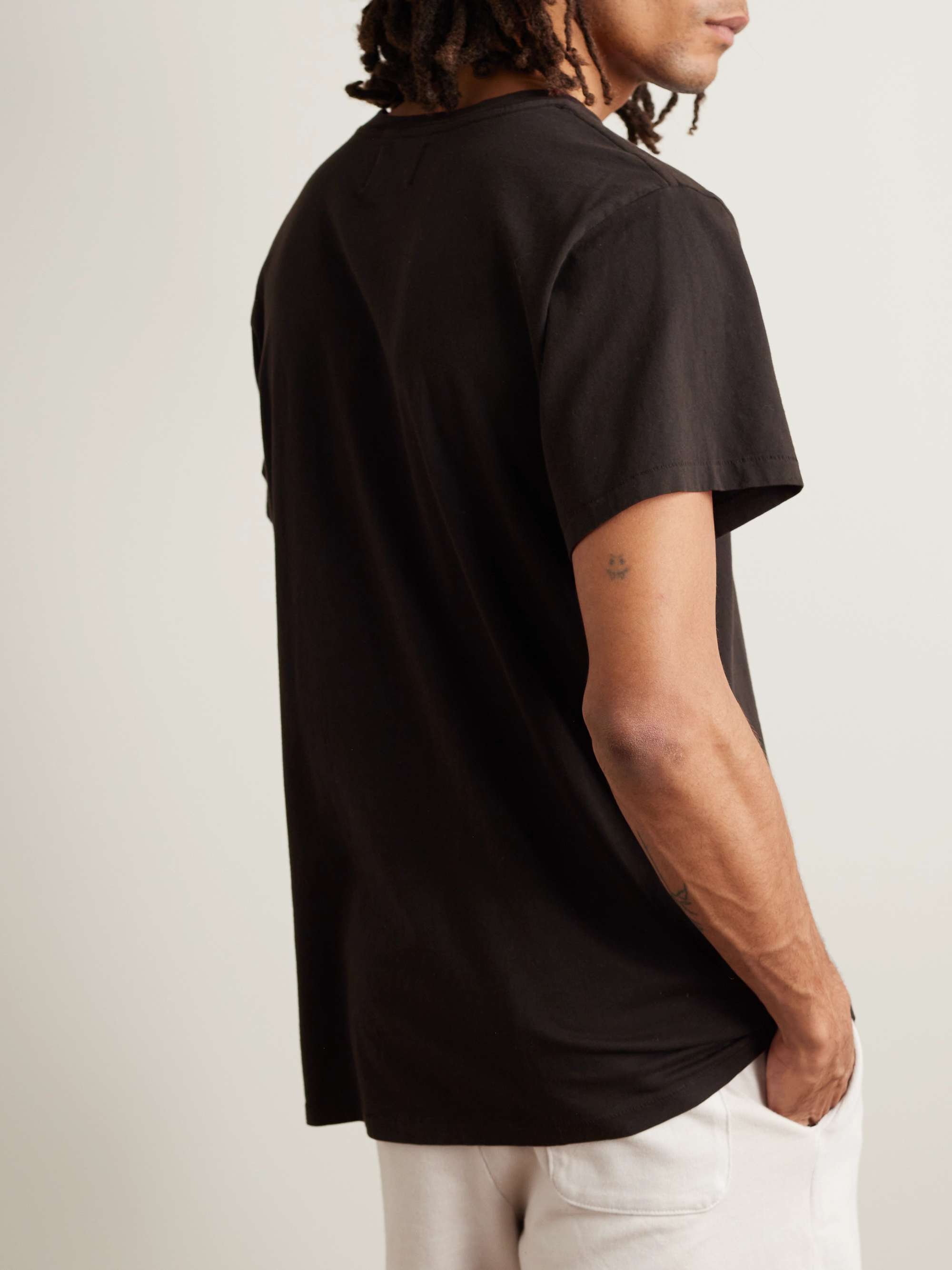 PASADENA LEISURE CLUB The Club Printed Cotton-Jersey T-Shirt