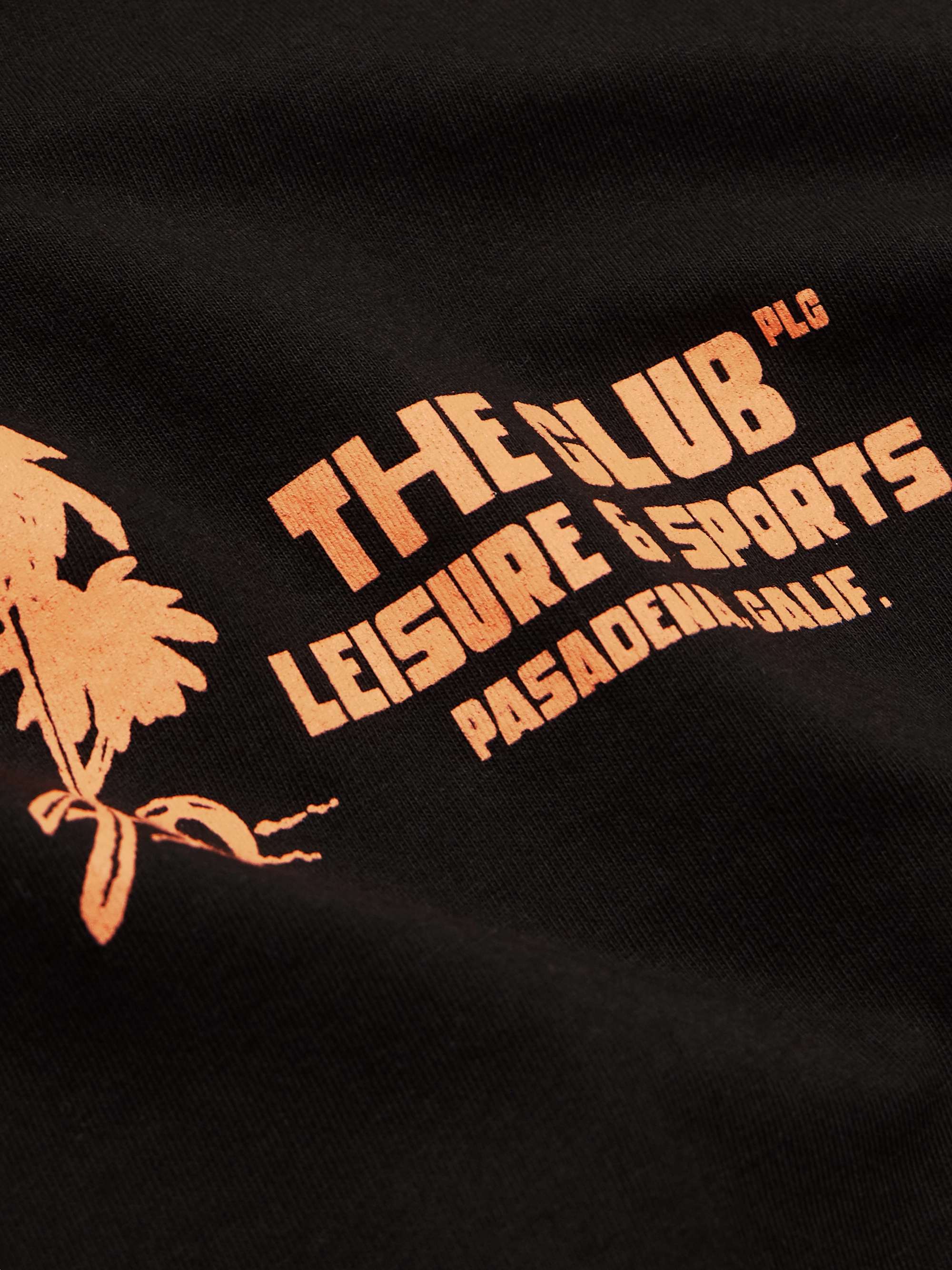 PASADENA LEISURE CLUB The Club Printed Cotton-Jersey T-Shirt