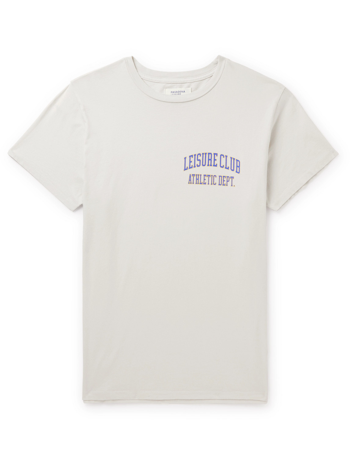 Pasadena Leisure Club Logo-print Cotton-jersey T-shirt In White