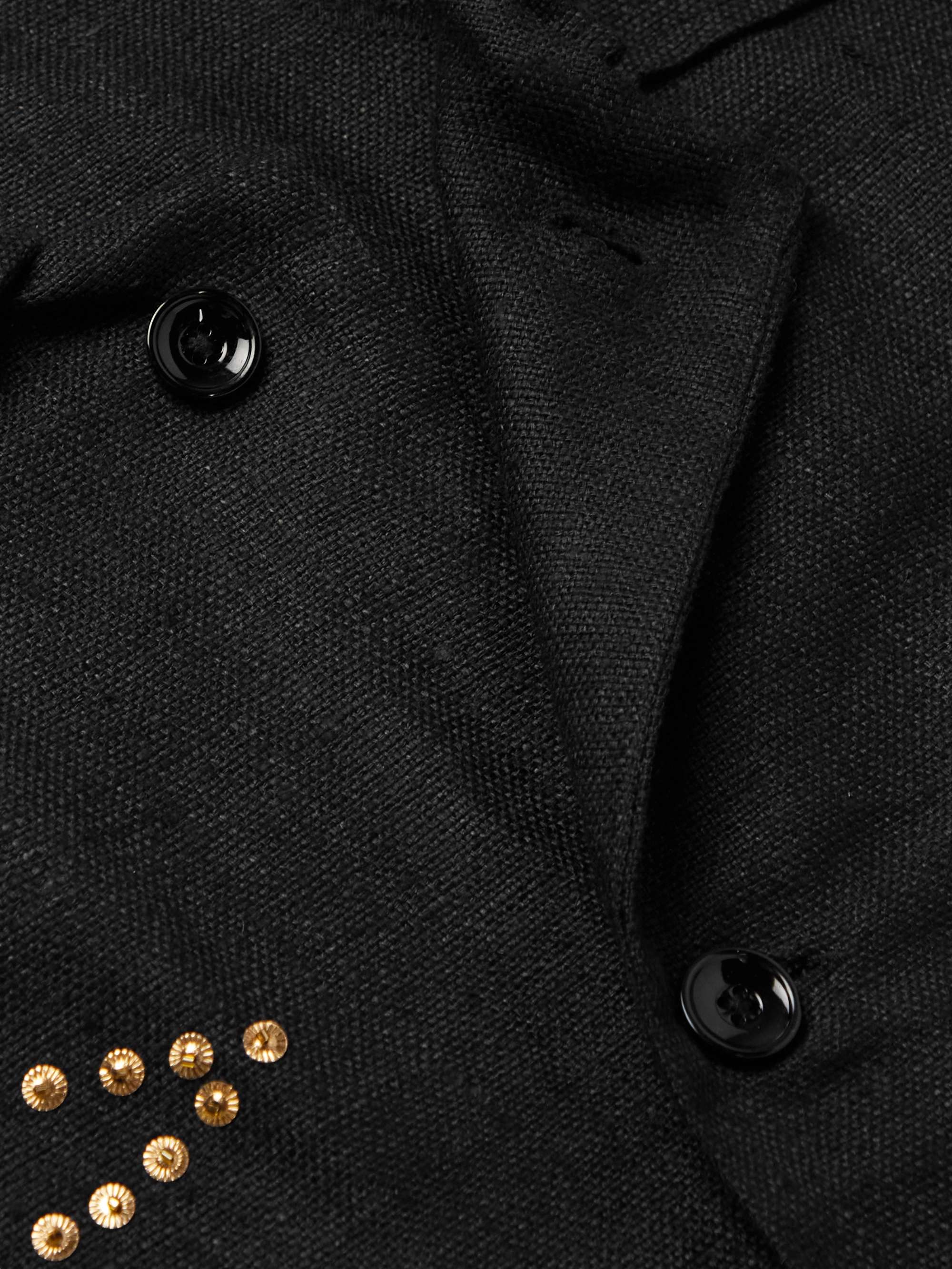 SKY HIGH FARM Botticelli Embellished Silk Trench Coat
