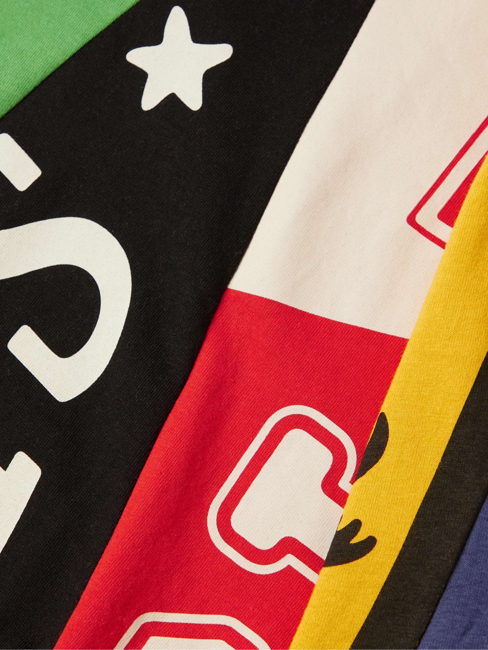 KENZO Flags Oversized Logo-Print Cotton-Jersey T-Shirt
