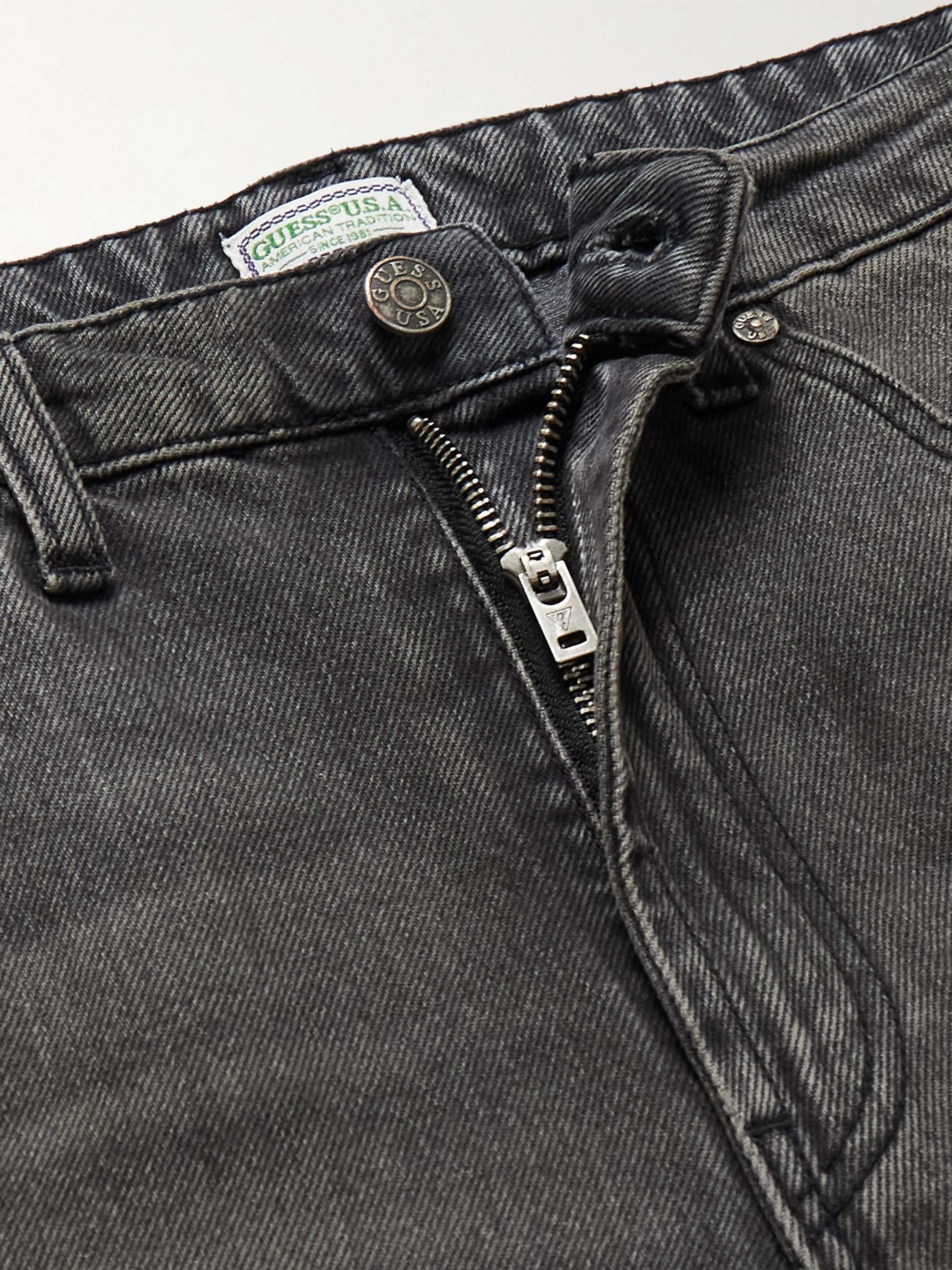 GUESS USA Gusa Vintage Wide-Leg Denim Shorts for Men | MR PORTER