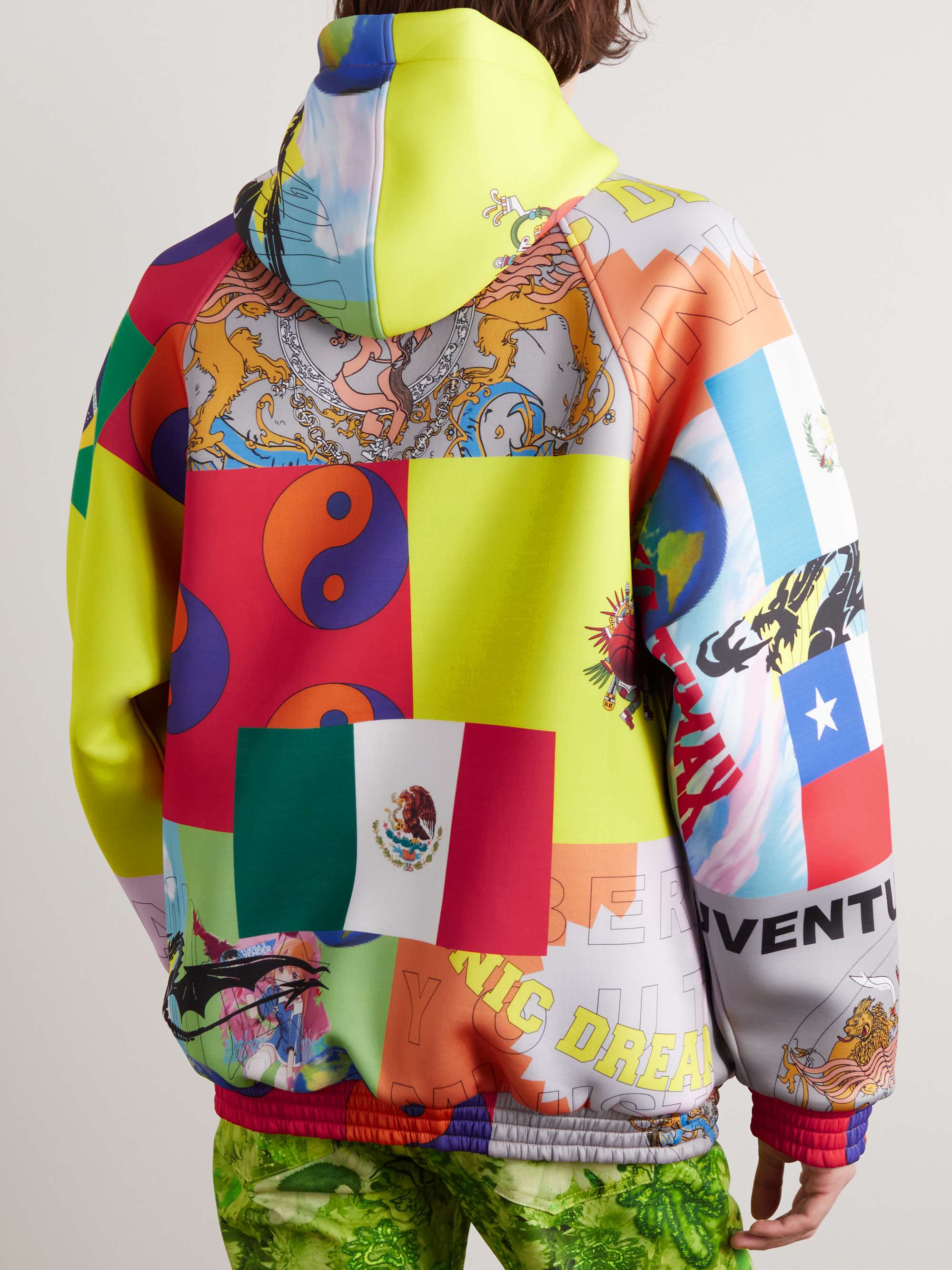 LIBERAL YOUTH MINISTRY Printed Jersey Hoodie