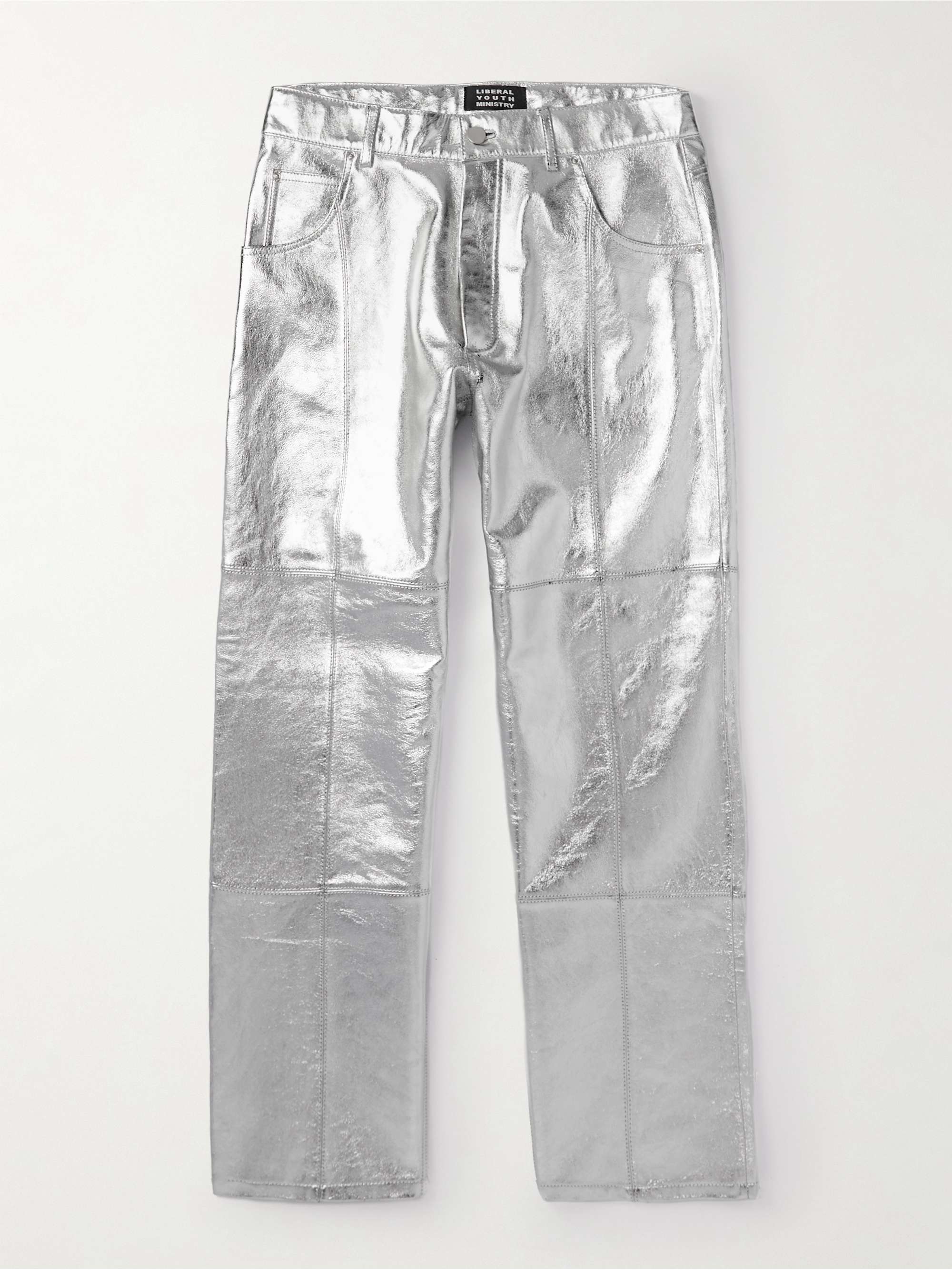 DIESEL | Silver Men's Denim Pants | YOOX