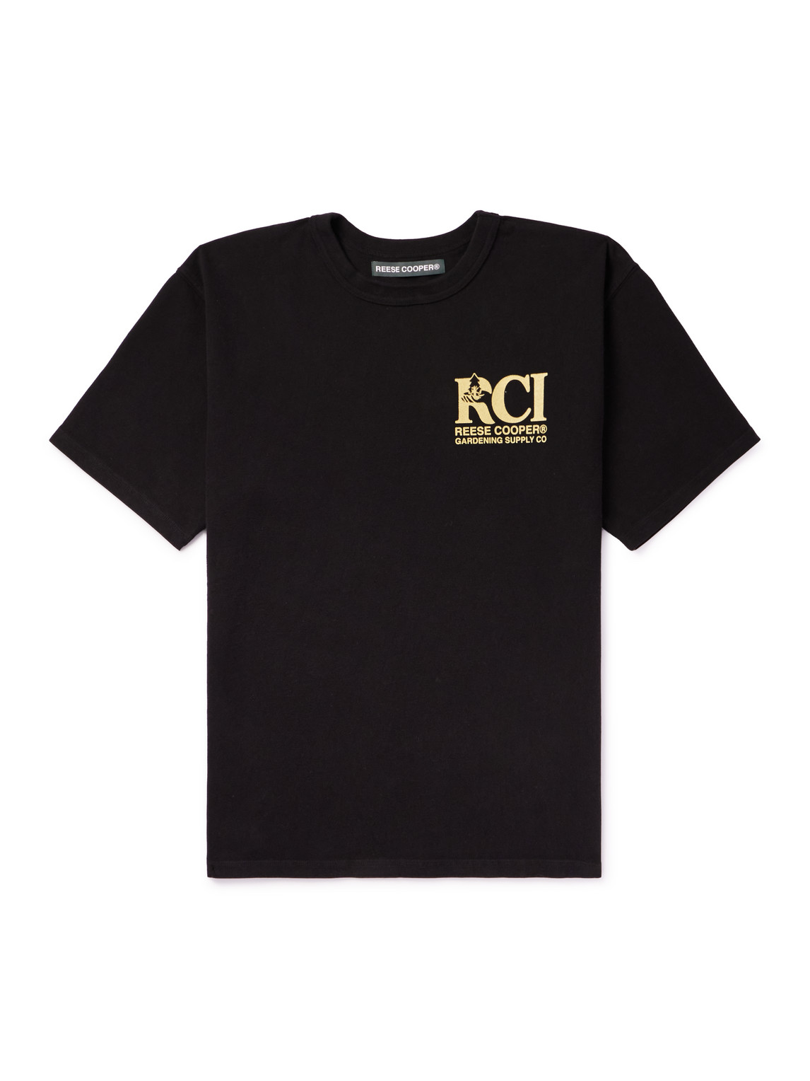 Reese Cooper Black Gardening T-shirt In Black