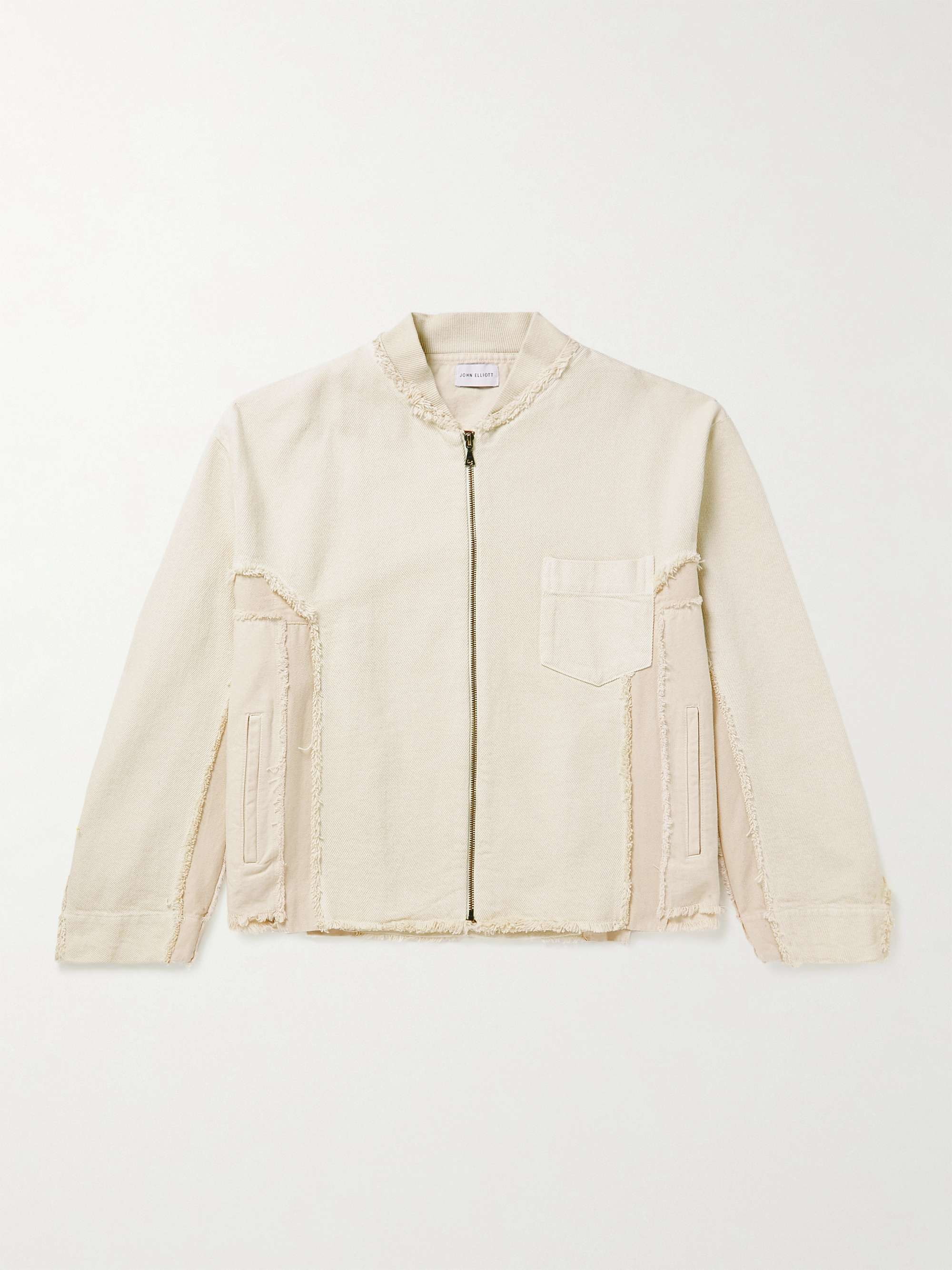 JOHN ELLIOTT Frayed Cotton-Twill Jacket for Men | MR PORTER