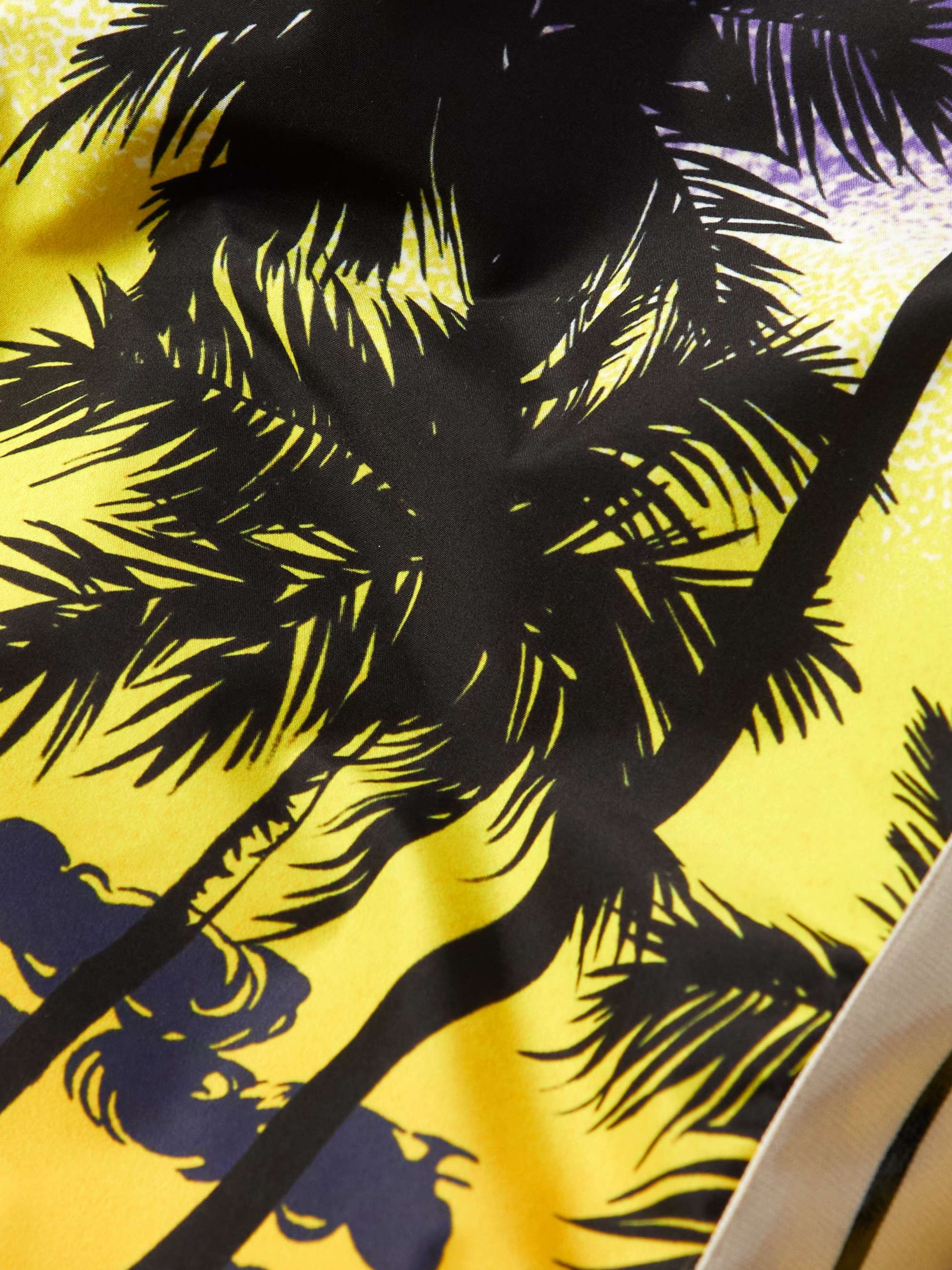 PALM ANGELS Palm Sunset Straight-Leg Printed Ski Pants