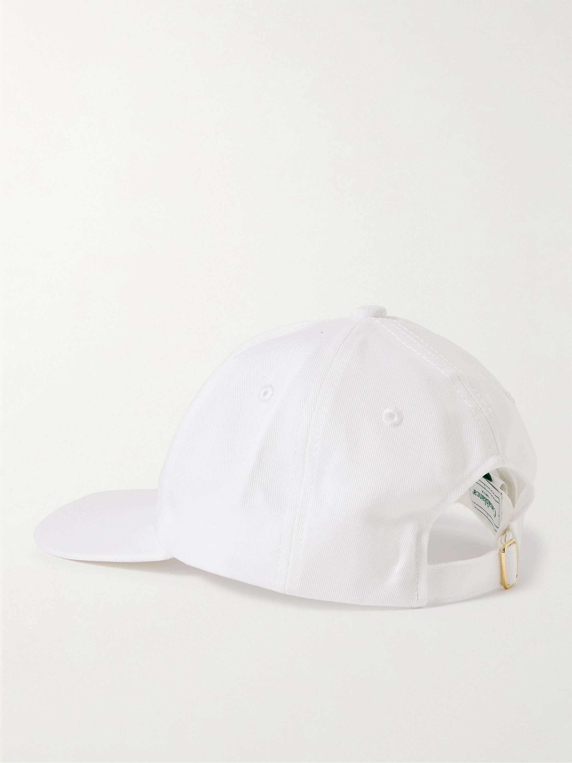 CASABLANCA Casa Sport Logo-Embroidered Cotton-Twill Baseball Cap