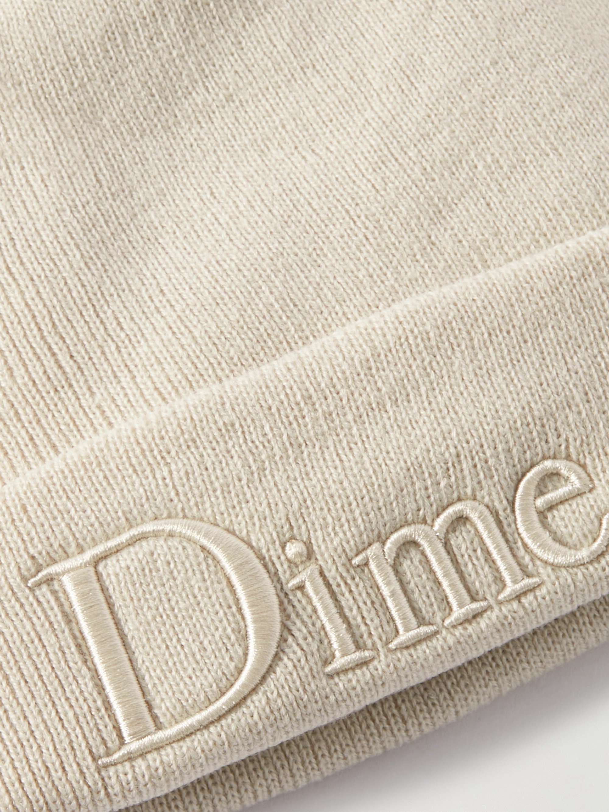 Classic Logo-Embroidered Ribbed-Knit Beanie