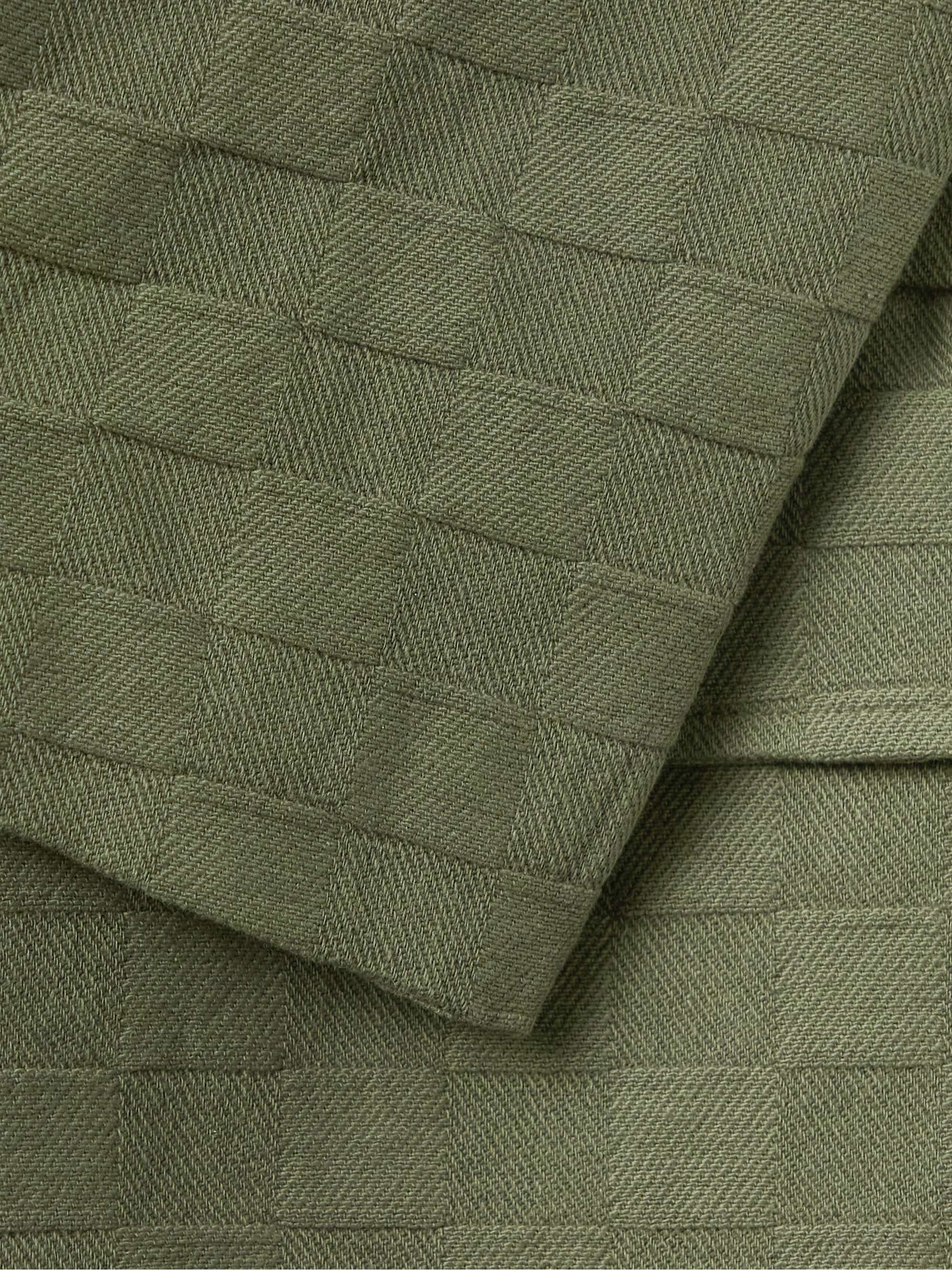 GENERAL ADMISSION Checked Cotton-Twill Jacquard Suit Jacket