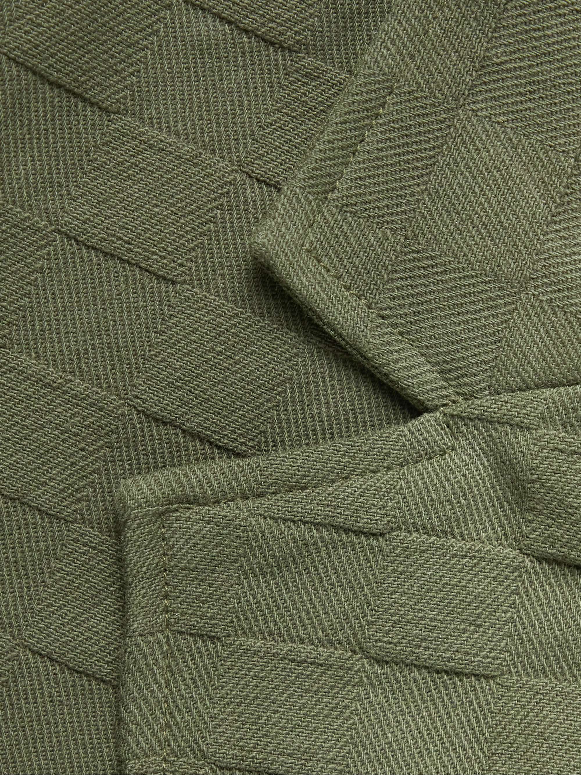 GENERAL ADMISSION Checked Cotton-Twill Jacquard Suit Jacket