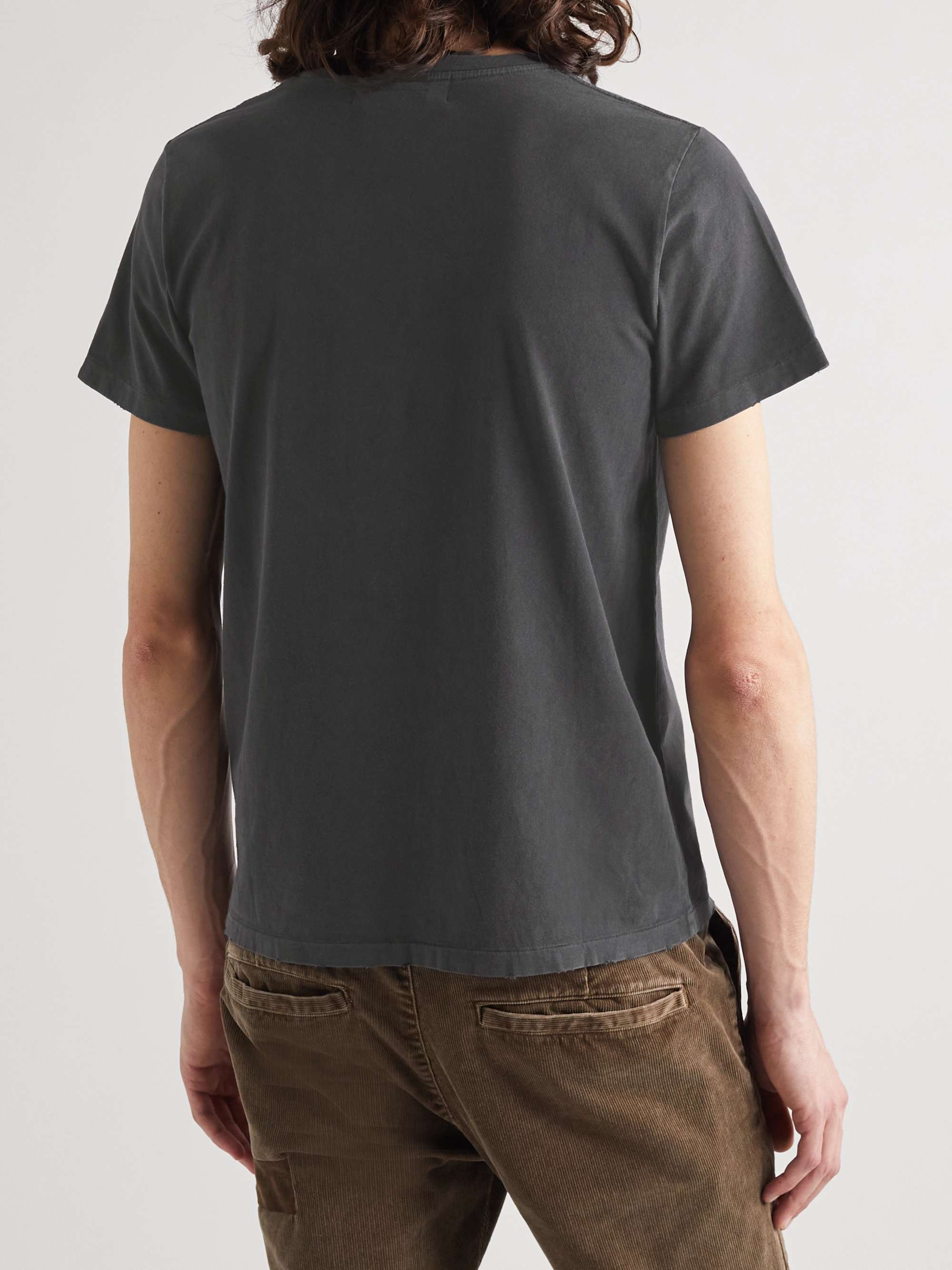 REMI RELIEF Logo-Print Cotton-Jersey T-Shirt