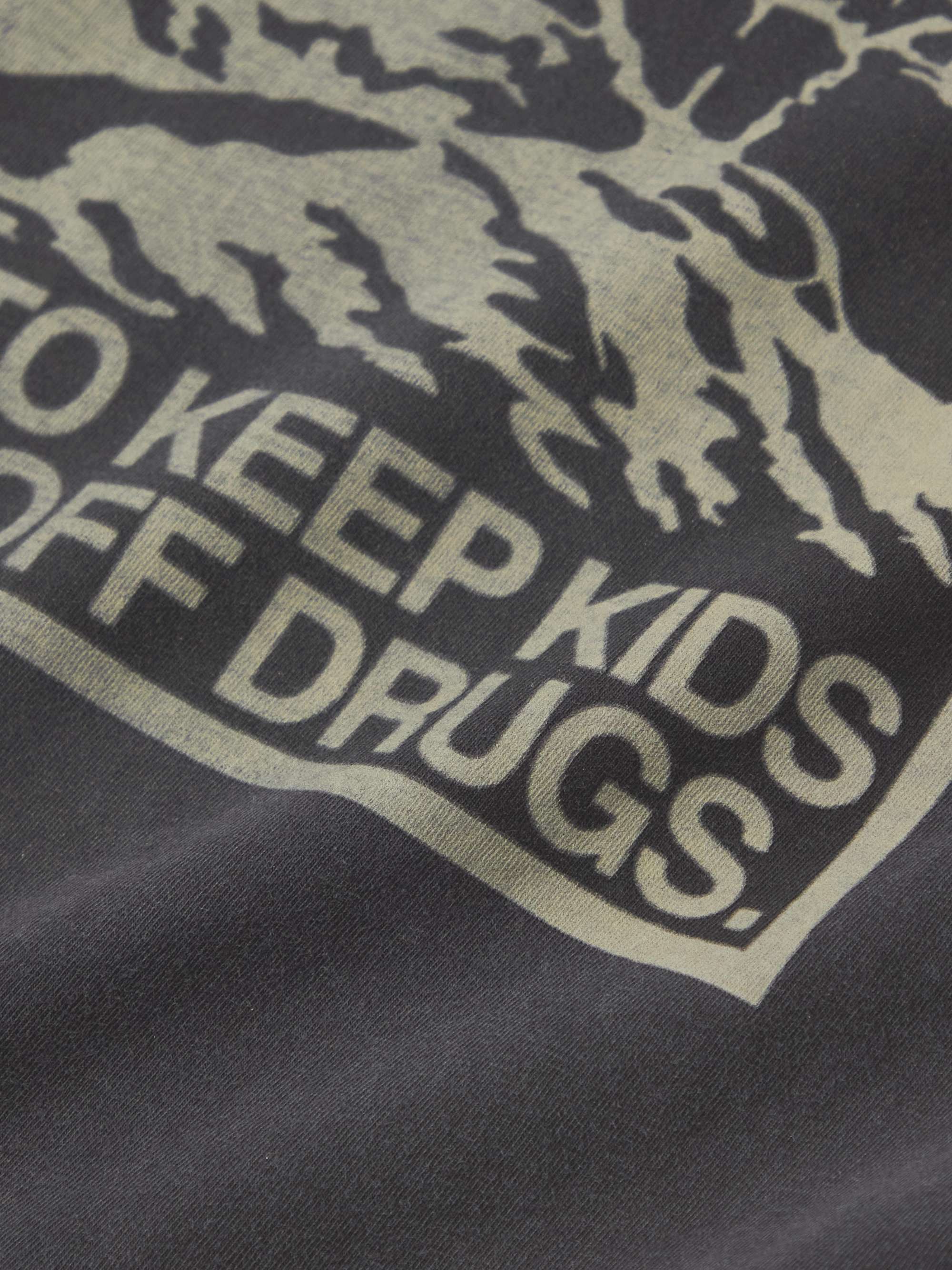 REMI RELIEF Logo-Print Cotton-Jersey T-Shirt
