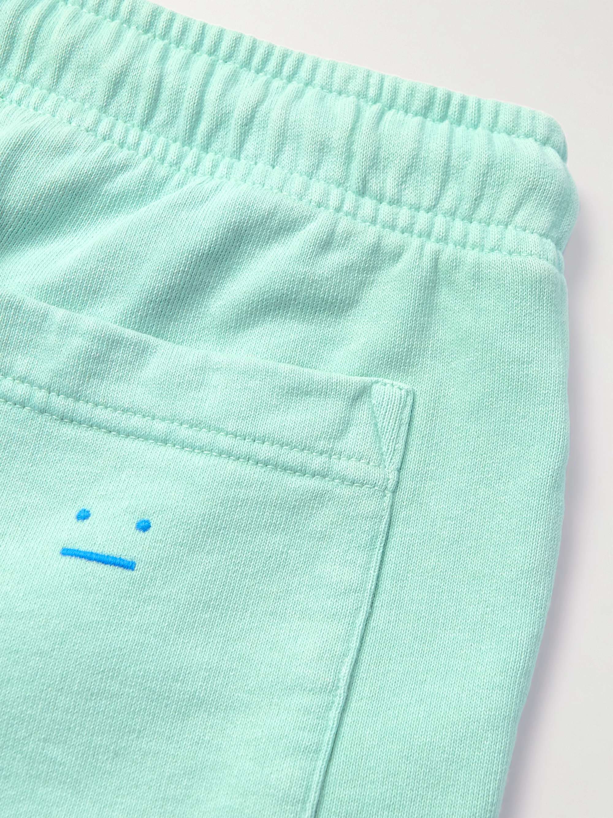 ACNE STUDIOS KIDS Appliquéd Cotton-Jersey Sweatpants