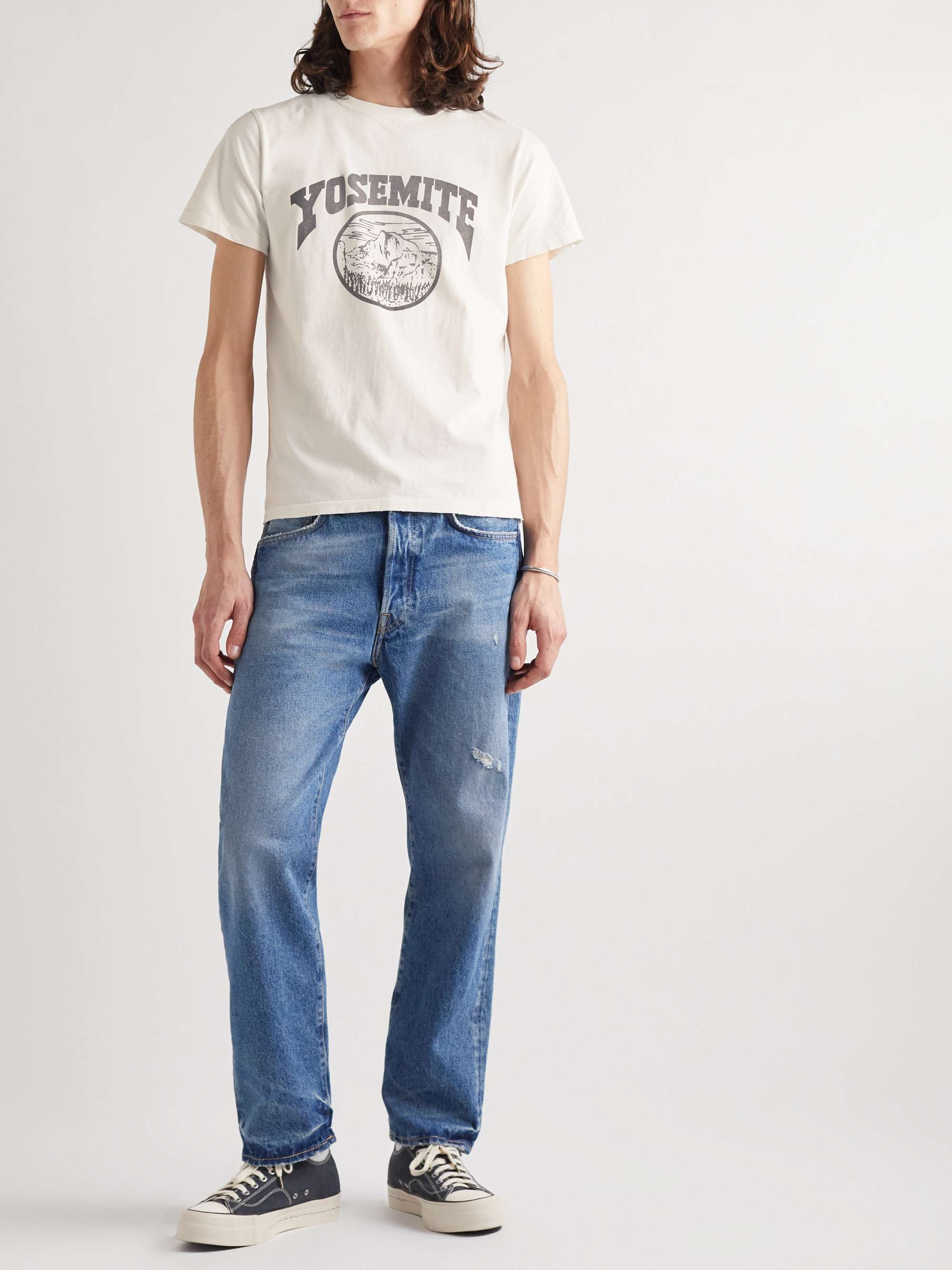 REMI RELIEF Printed Cotton-Jersey T-Shirt