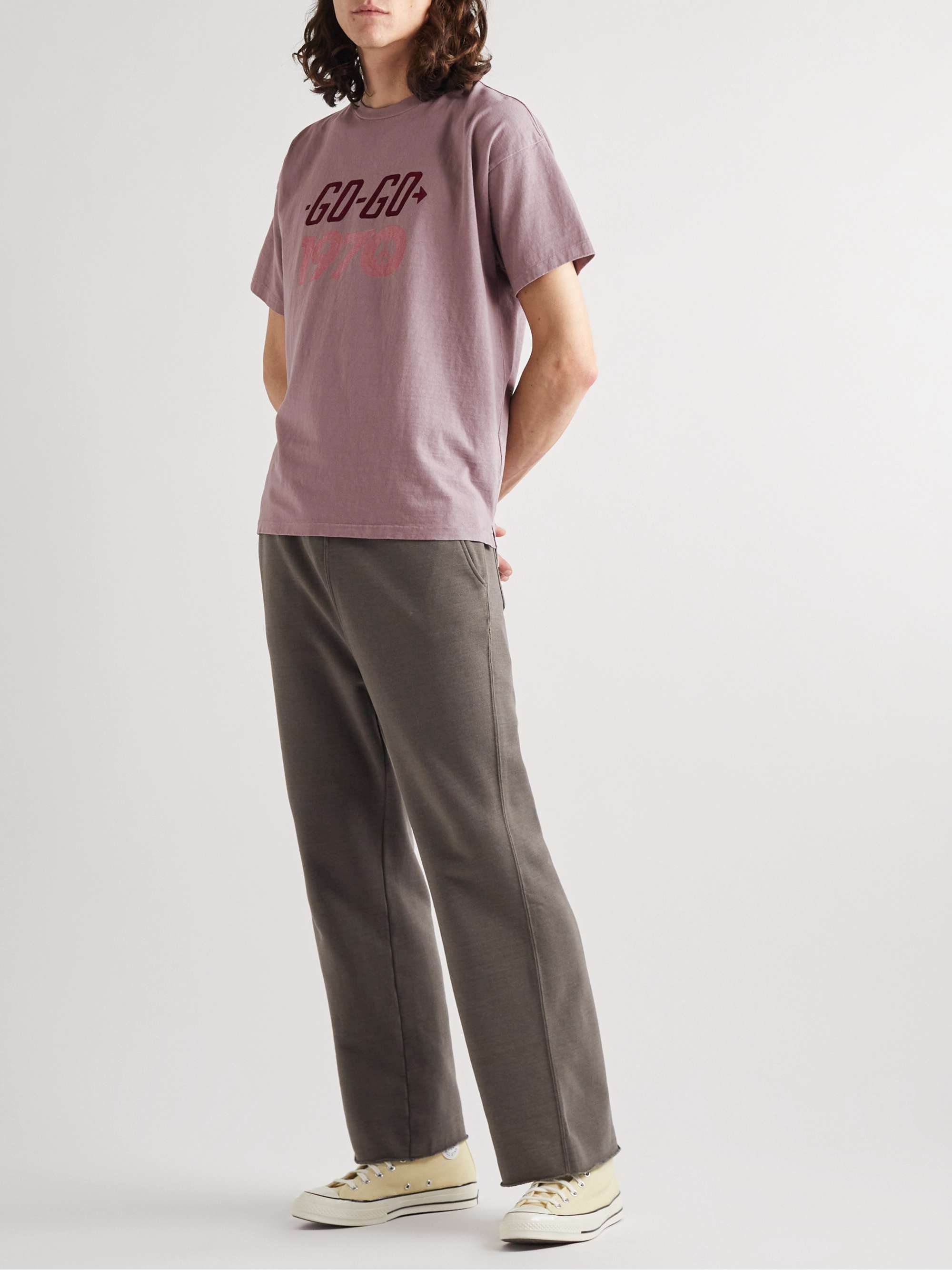 REMI RELIEF Printed Cotton-Jersey T-Shirt