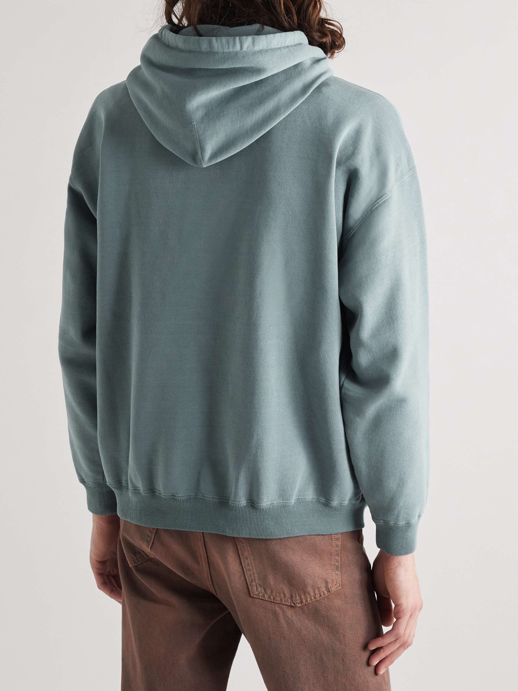 REMI RELIEF D. Sax Cotton-Blend Jersey Hoodie