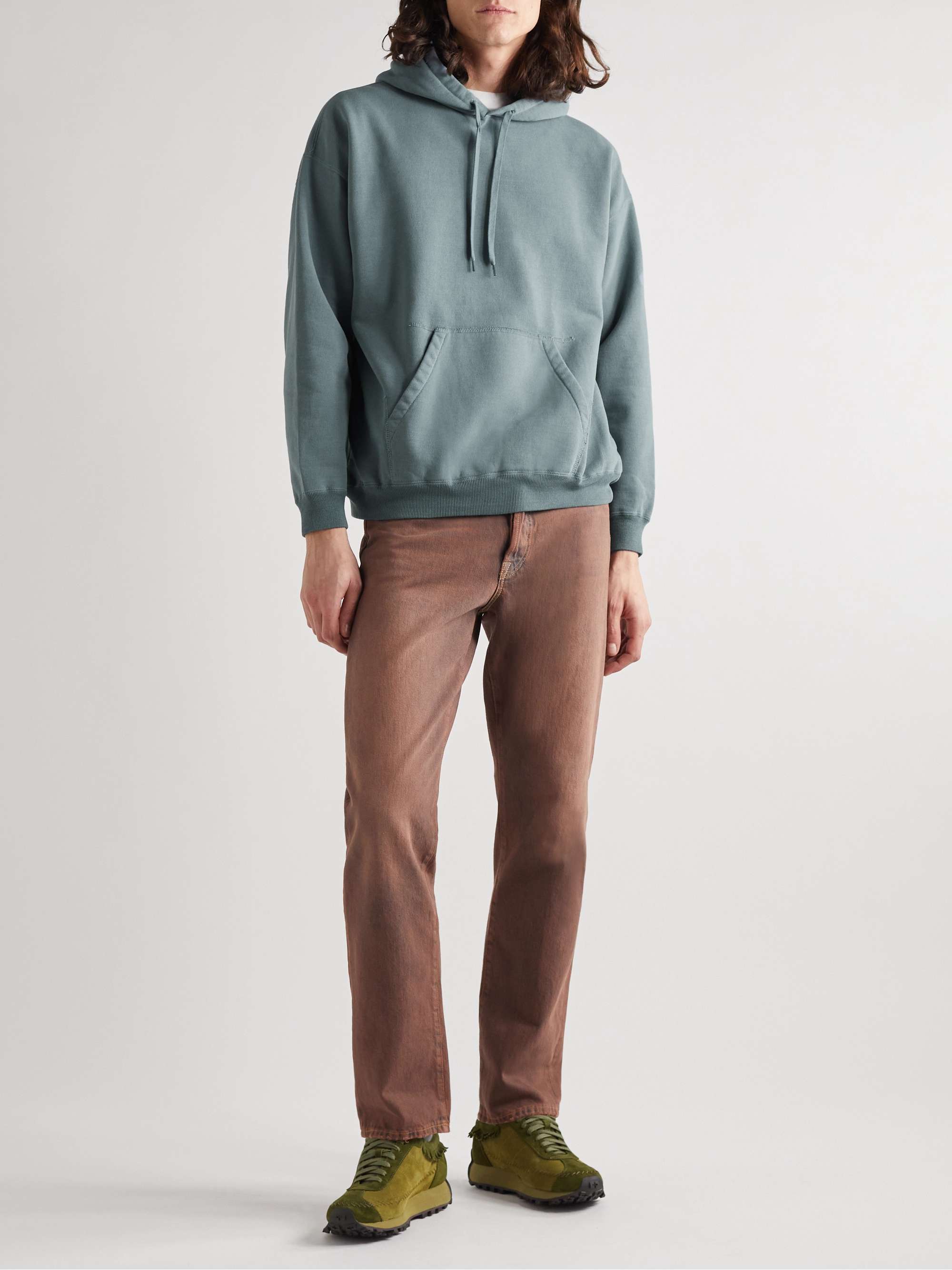 REMI RELIEF D. Sax Cotton-Blend Jersey Hoodie