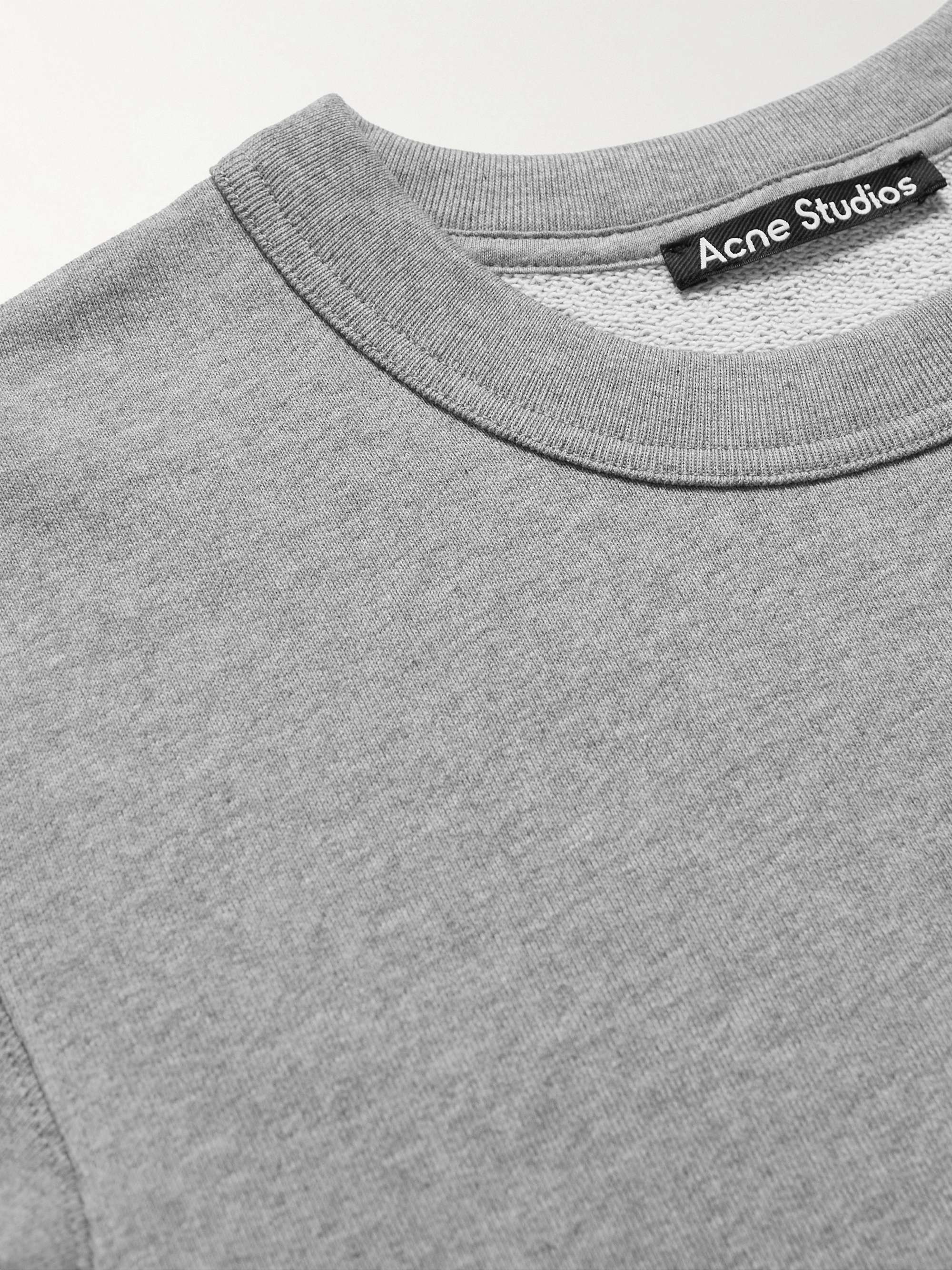 ACNE STUDIOS KIDS Mini Fairah Logo-Appliquéd Cotton-Jersey Sweatshirt