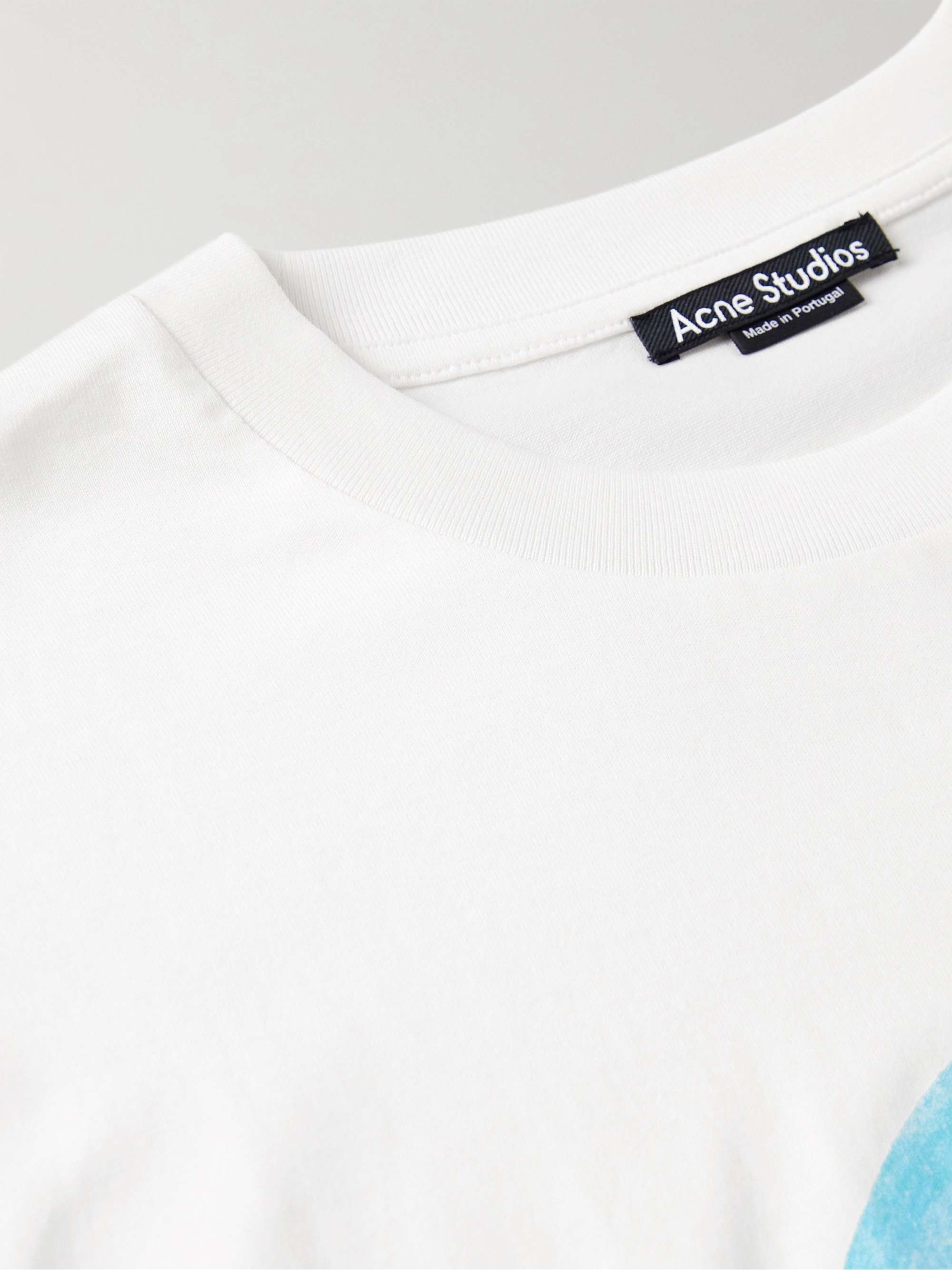 ACNE STUDIOS Enrik Oversized Printed Cotton-Jersey T-Shirt