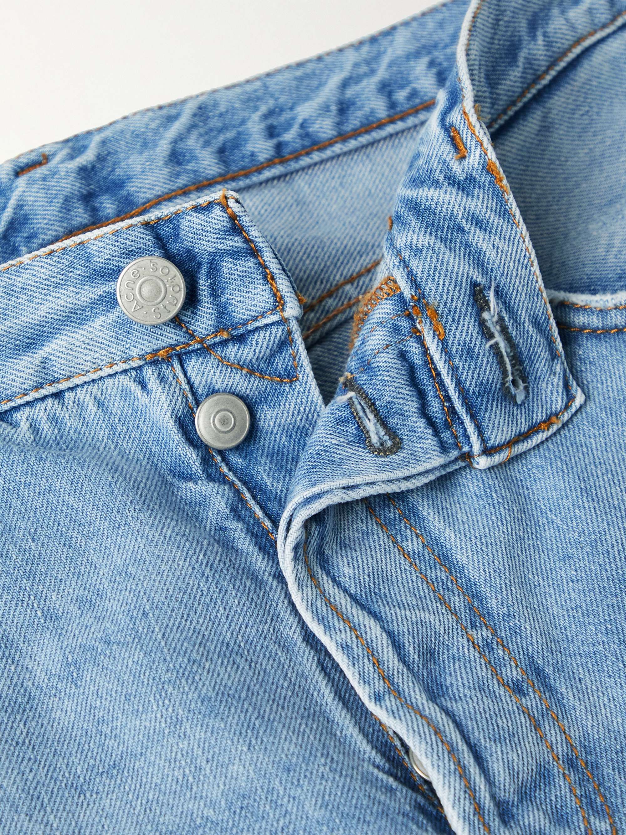 ACNE STUDIOS 1996 Straight-Leg Distressed Jeans