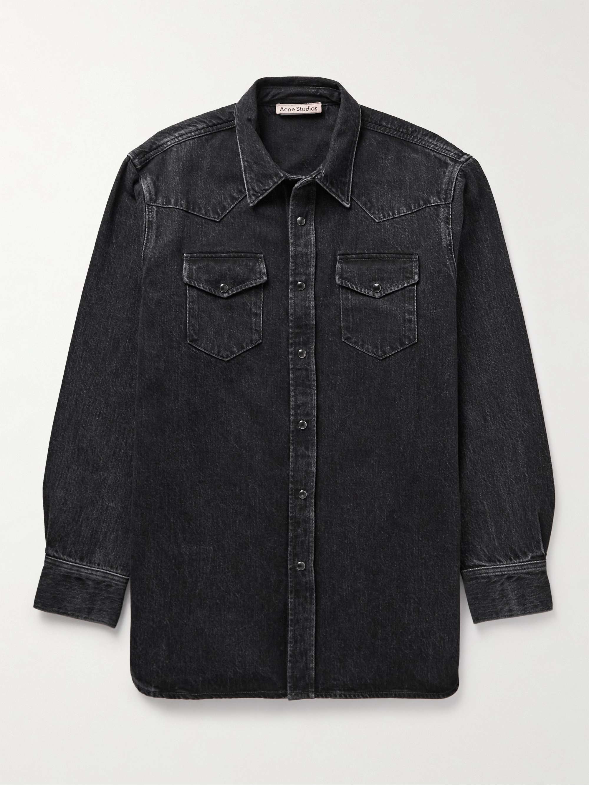 Denim Overshirt With Classic Collar Relaxed Western Icy Levi's - Men |  Place des Tendances