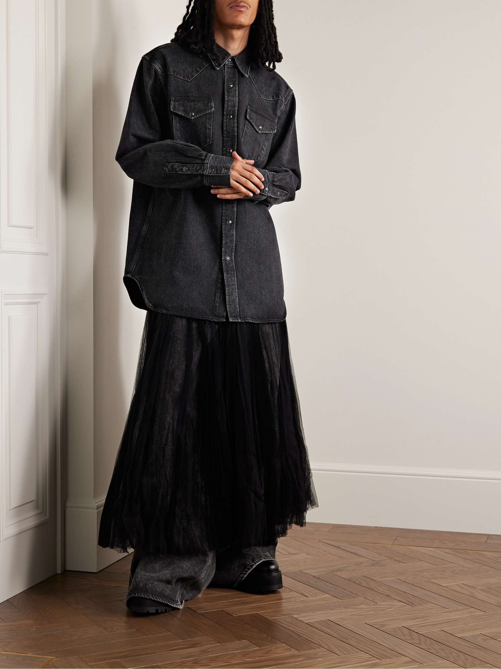 ACNE STUDIOS Karty Denim Overshirt