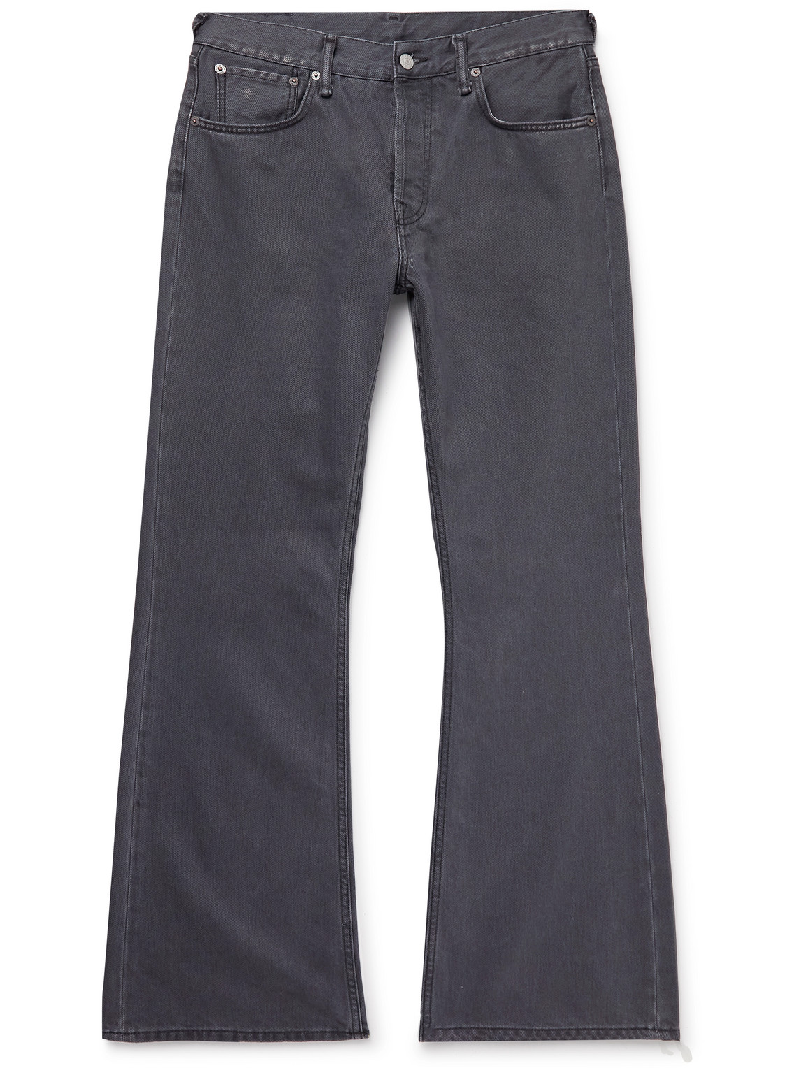 Acne Studios 1992m Slim-fit Bootcut Jeans In Gray