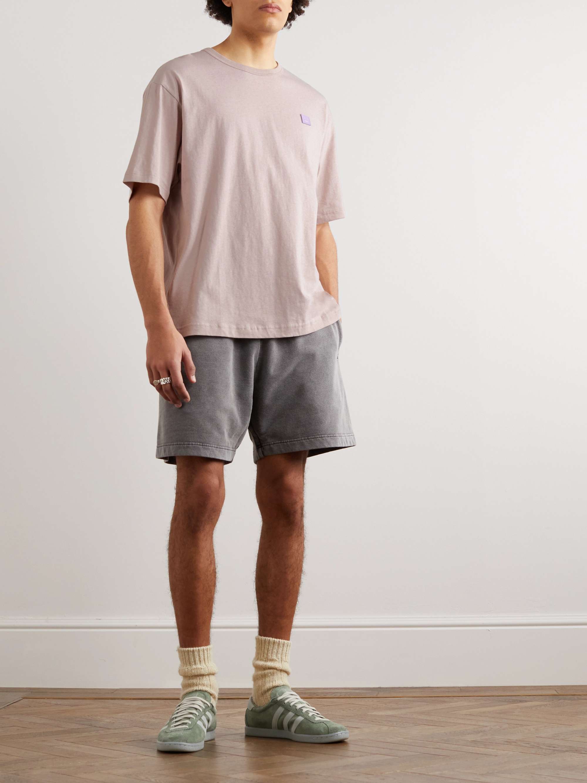 ACNE STUDIOS Exford Logo-Appliquéd Cotton-Jersey T-Shirt