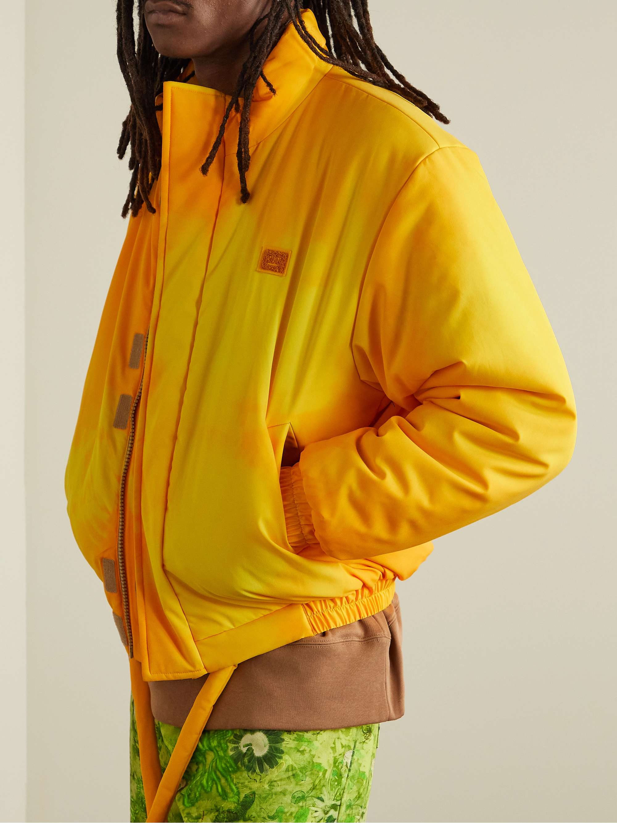 ACNE STUDIOS Orthuro Logo-Appliquéd Padded Shell Jacket