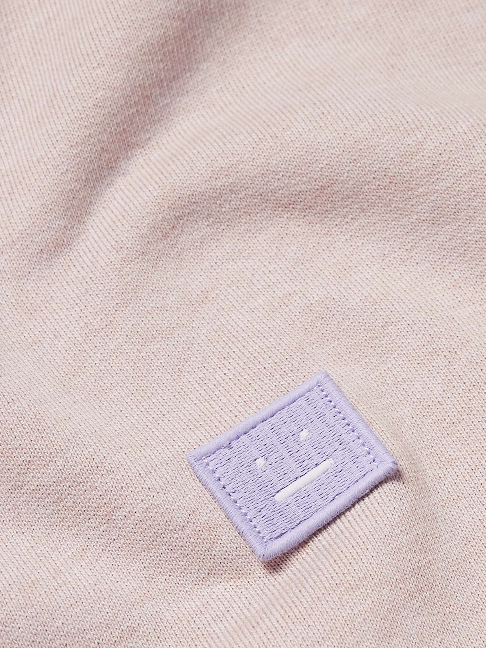 ACNE STUDIOS Fonbar Logo-Appliquéd Cotton-Jersey Sweatshirt