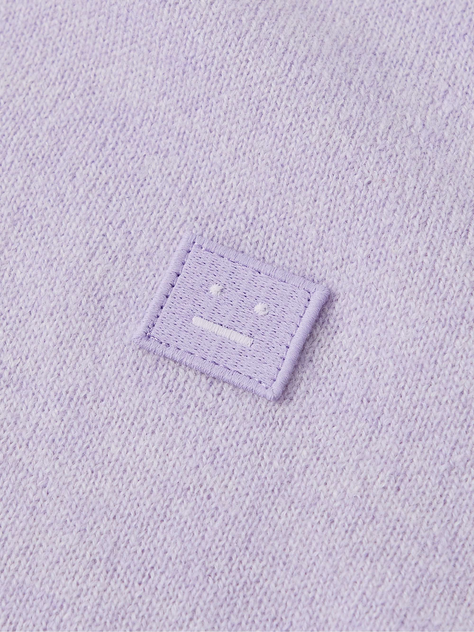 ACNE STUDIOS Kalon Logo-Appliquéd Wool Sweater