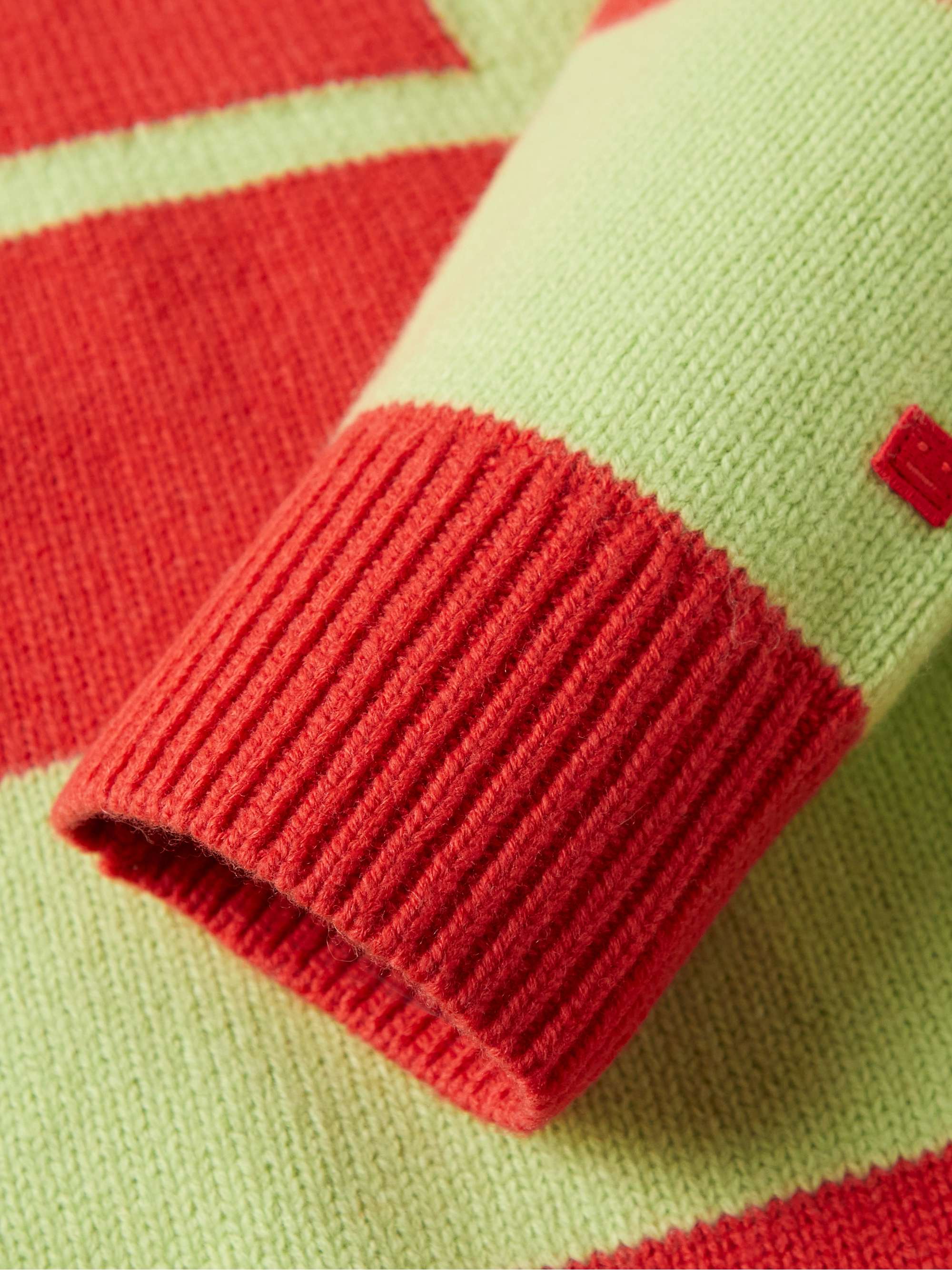 ACNE STUDIOS Kilgot Striped Intarsia Wool Sweater