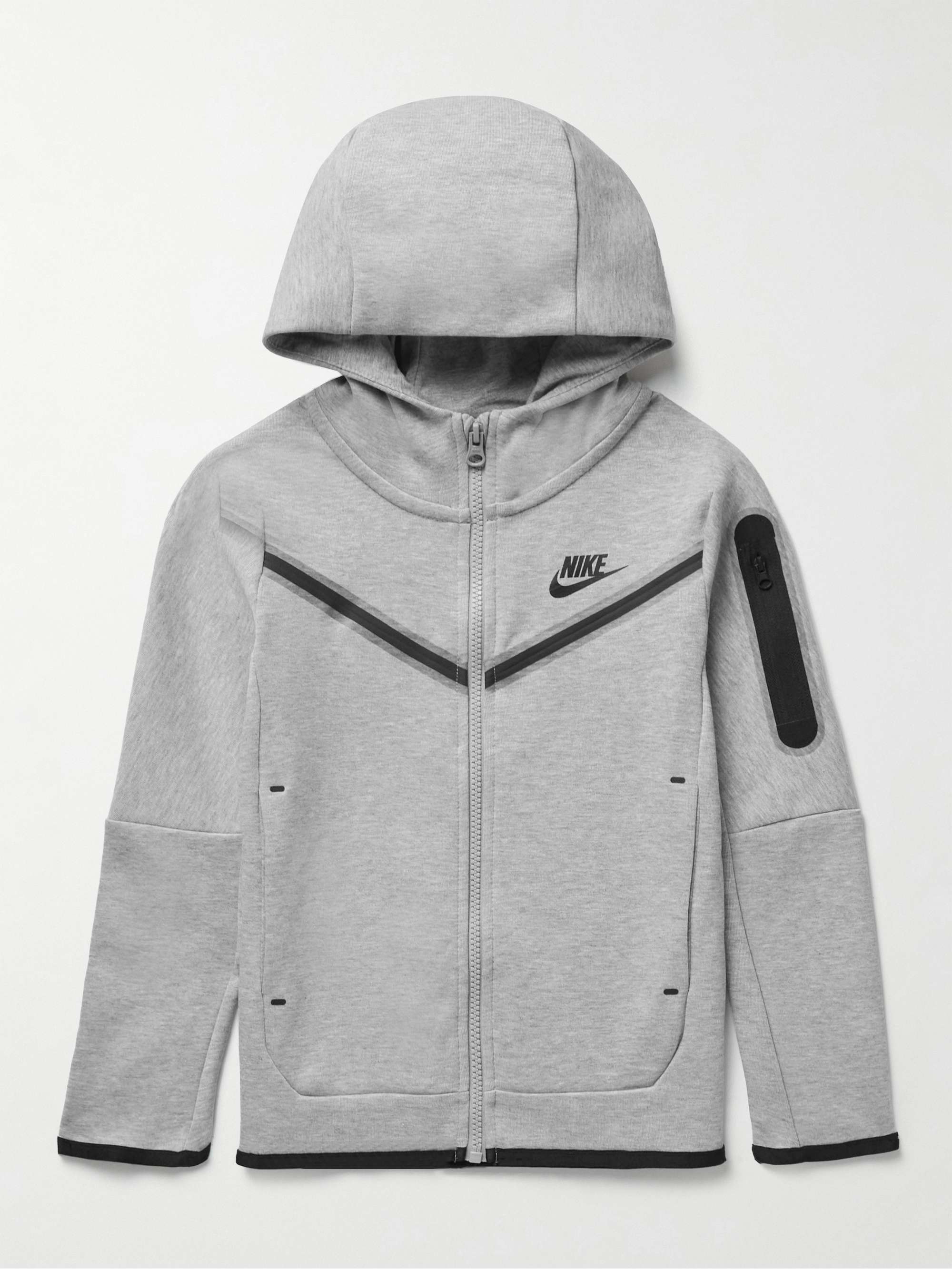 Selectiekader Afstotend cursief NIKE KIDSWEAR Sportswear Logo-Print Cotton-Blend Tech Fleece Zip-Up Hoodie  for Men | MR PORTER