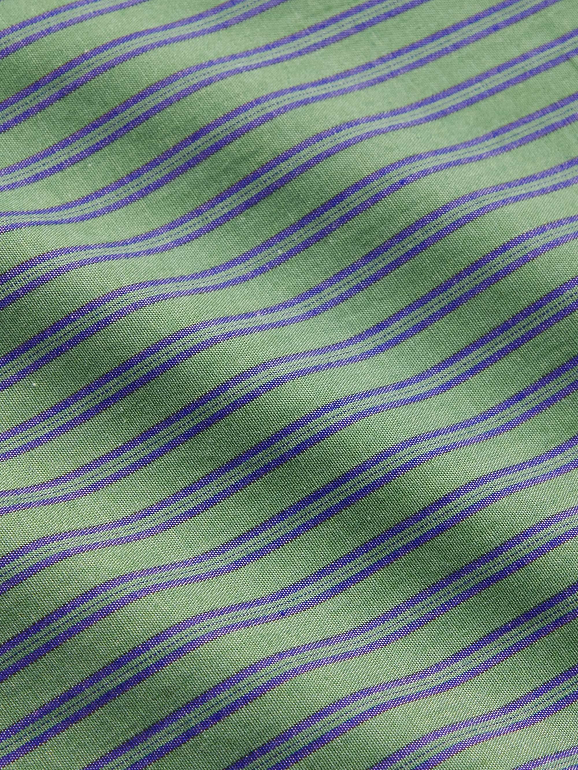 ACNE STUDIOS Sarlie Striped Cotton-Poplin Shirt