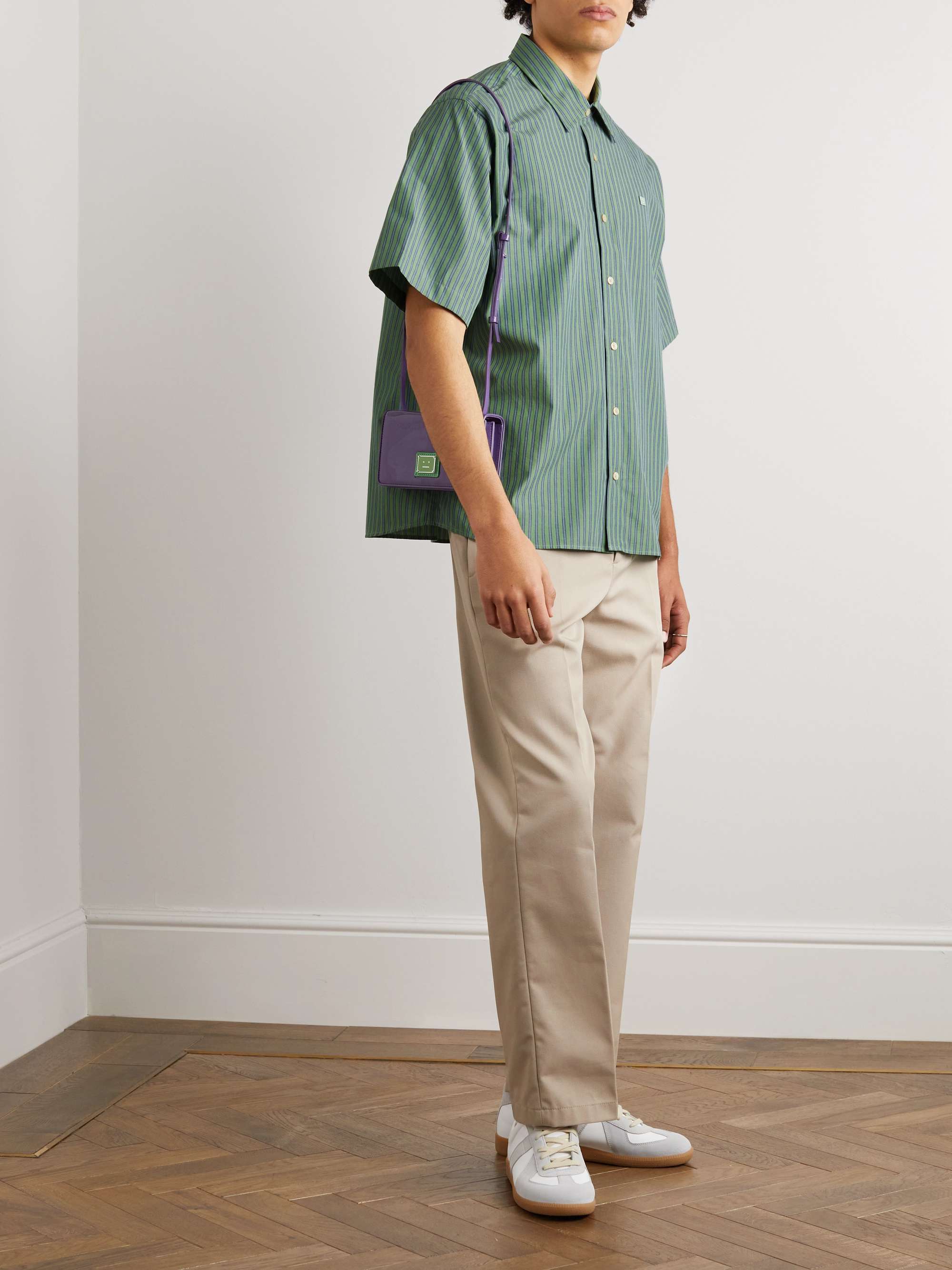 ACNE STUDIOS Sarlie Striped Cotton-Poplin Shirt