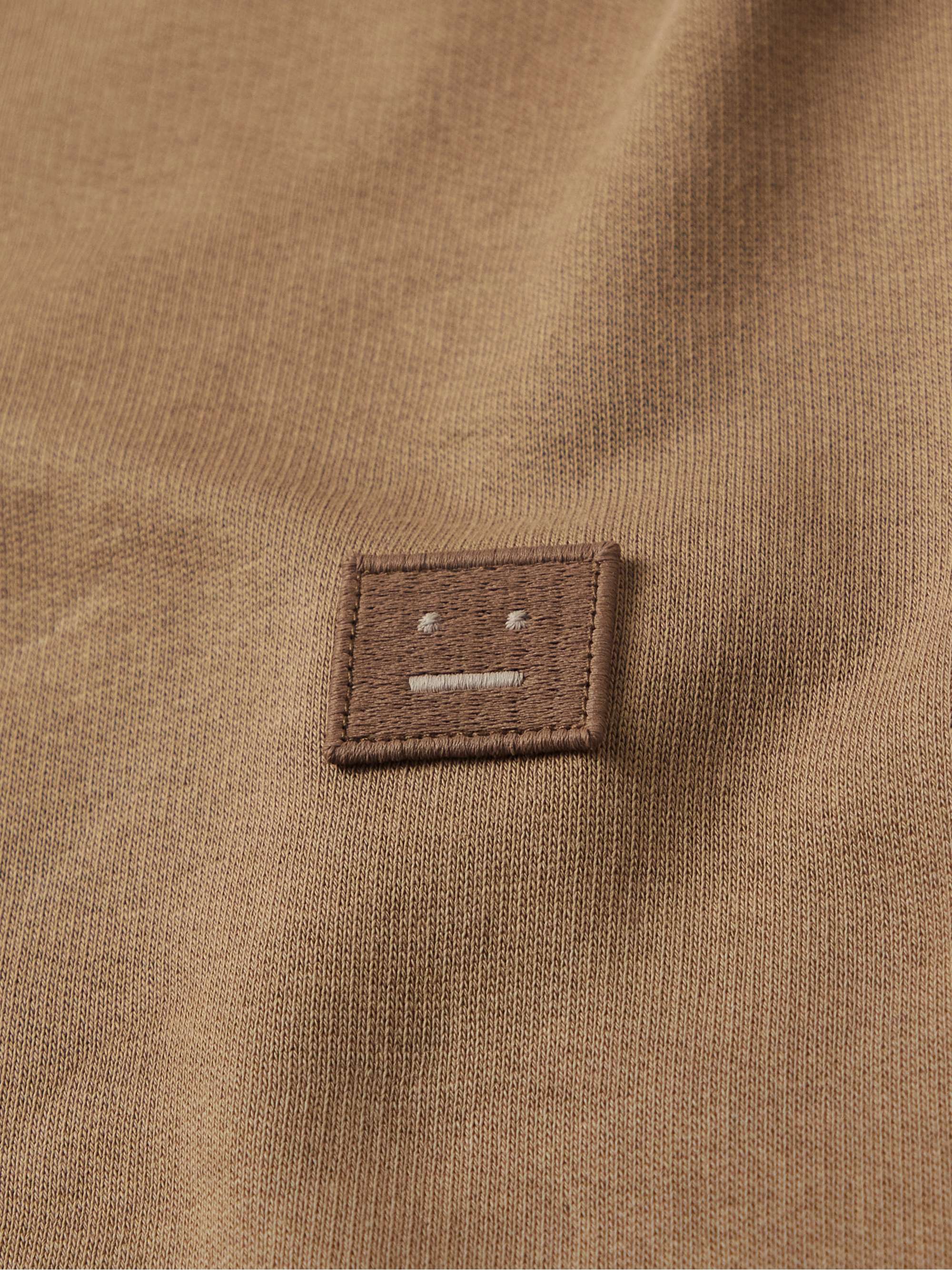 ACNE STUDIOS Fonbar Logo-Appliquéd Cotton-Jersey Sweatshirt