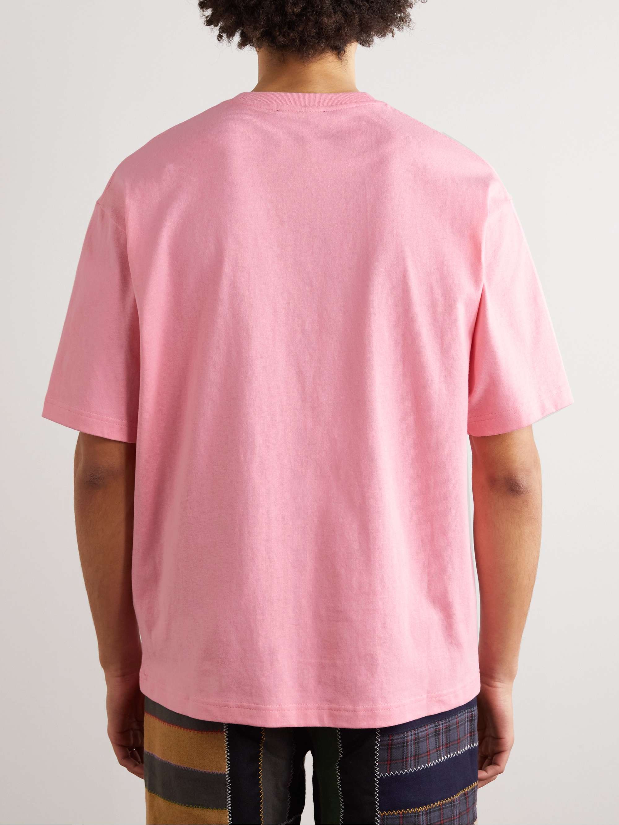 ACNE STUDIOS Exford Inflatable Logo-Appliquéd Cotton-Jersey T-Shirt