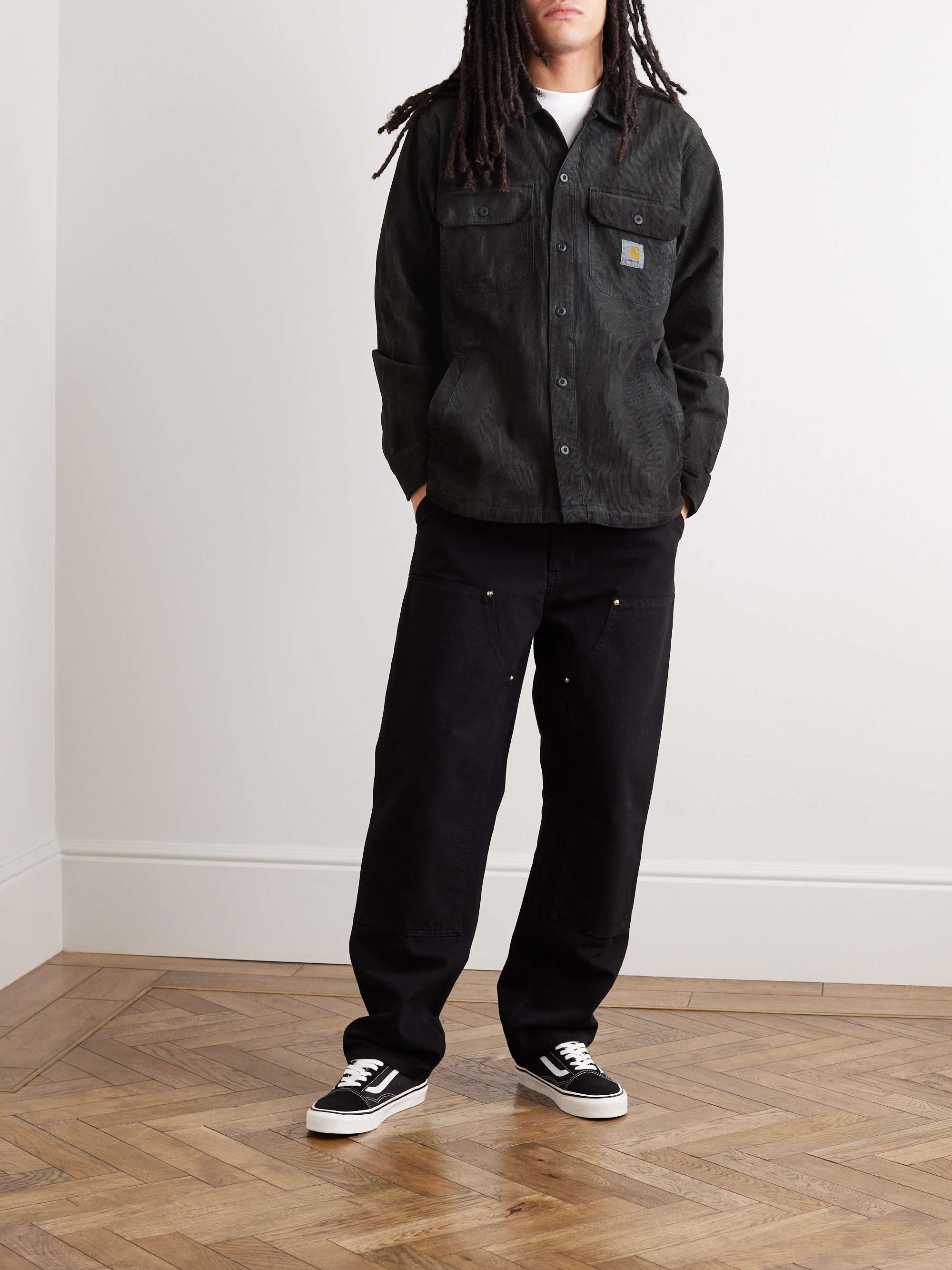 CARHARTT WIP Dixon Chromo Printed Cotton-Corduroy Shirt Jacket