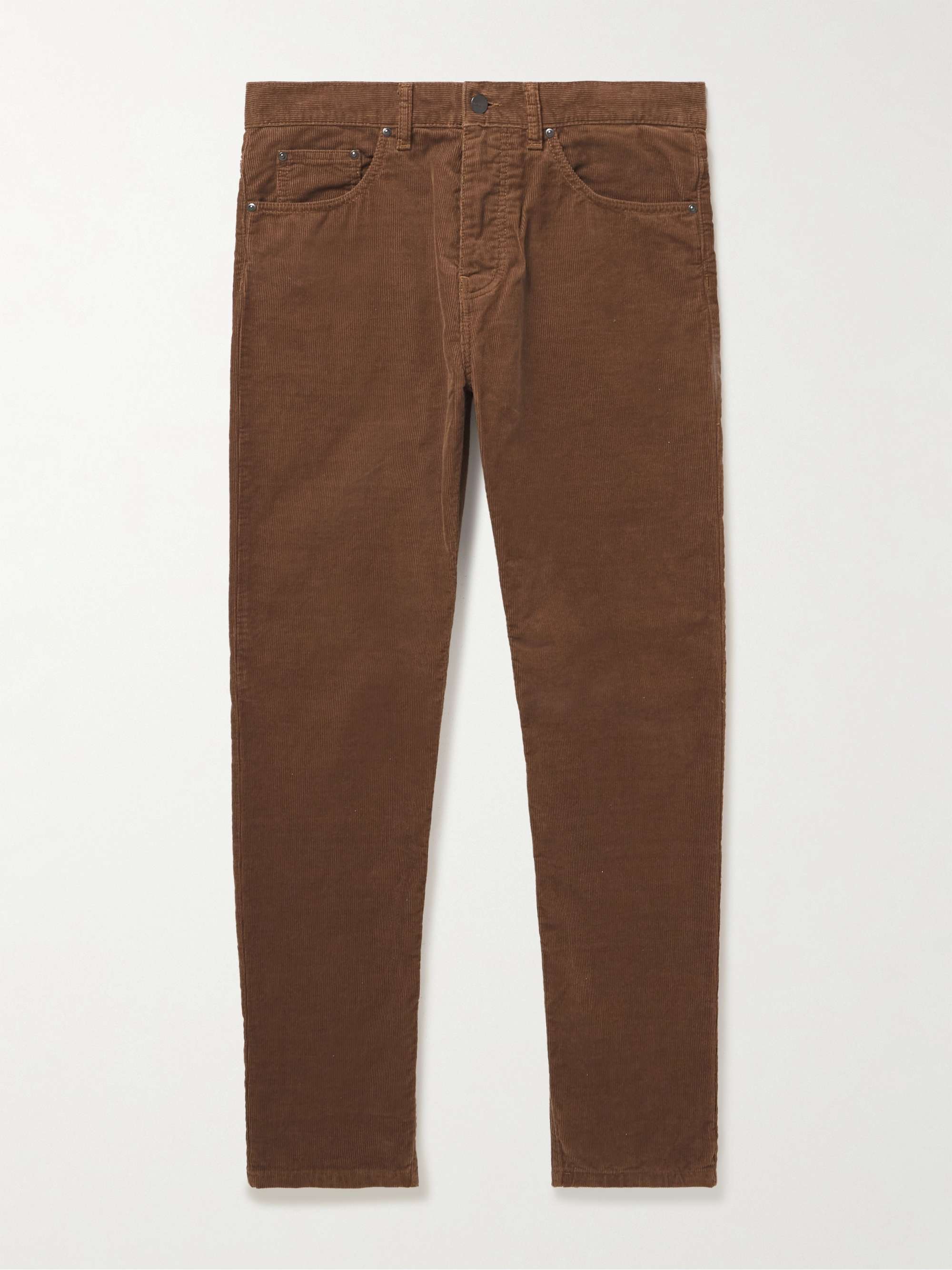 CARHARTT WIP Newel Tapered Cotton-Corduroy Trousers for Men | MR PORTER