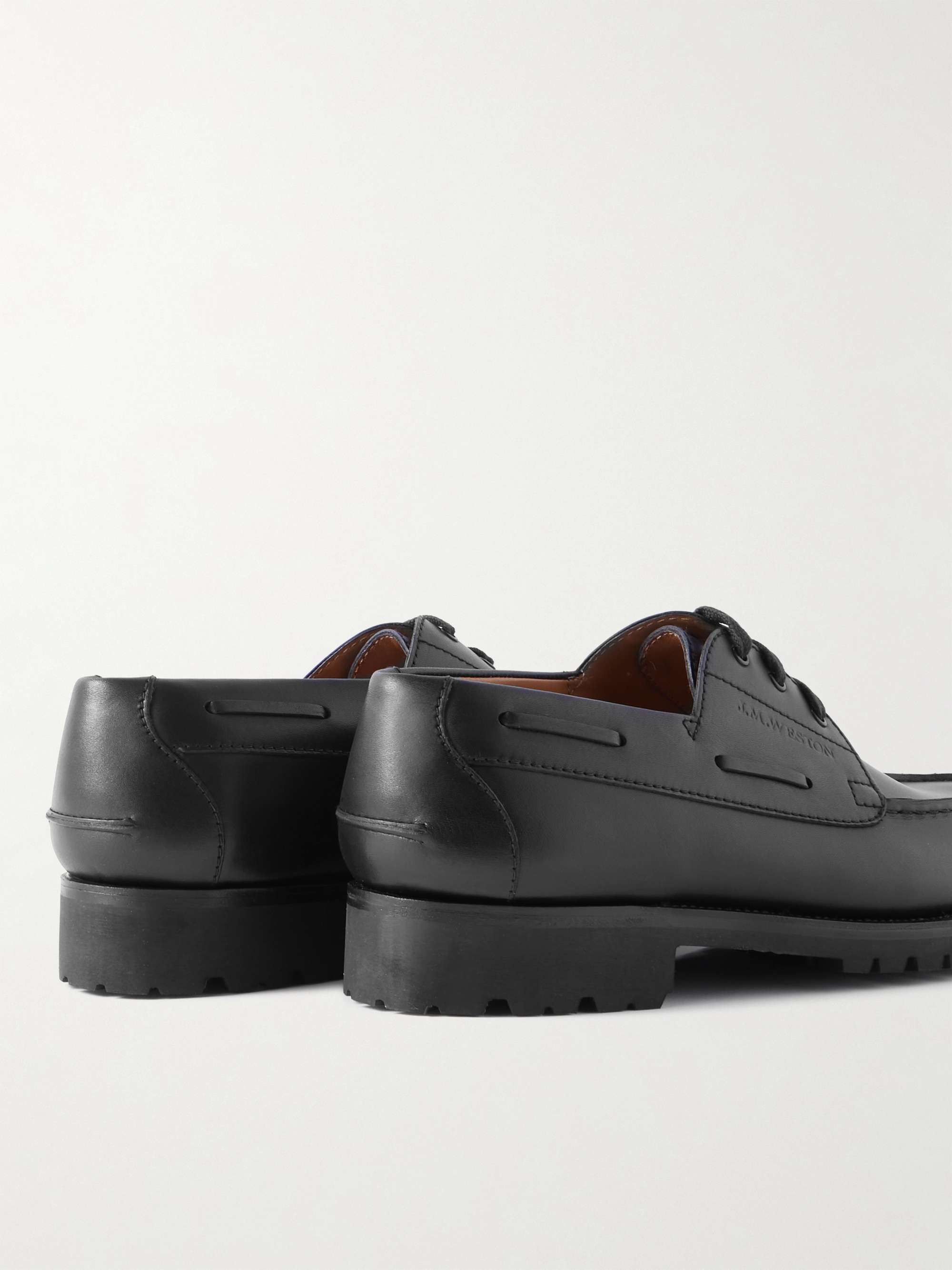 J.M. WESTON Leather Derby Shoes for Men | MR PORTER