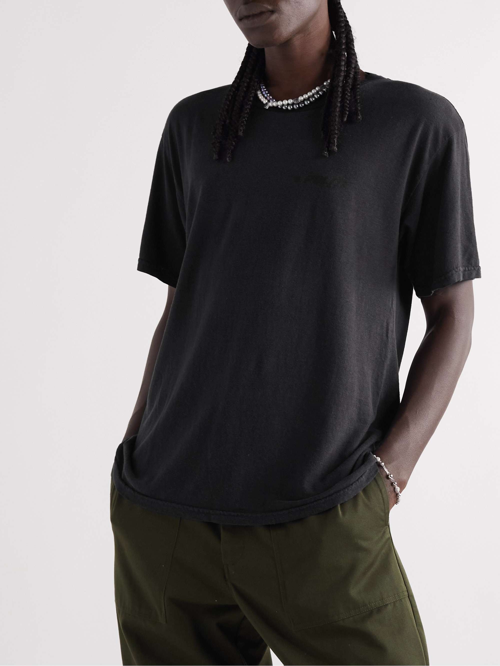 POLITE WORLDWIDE Printed Cotton-Jersey T-Shirt