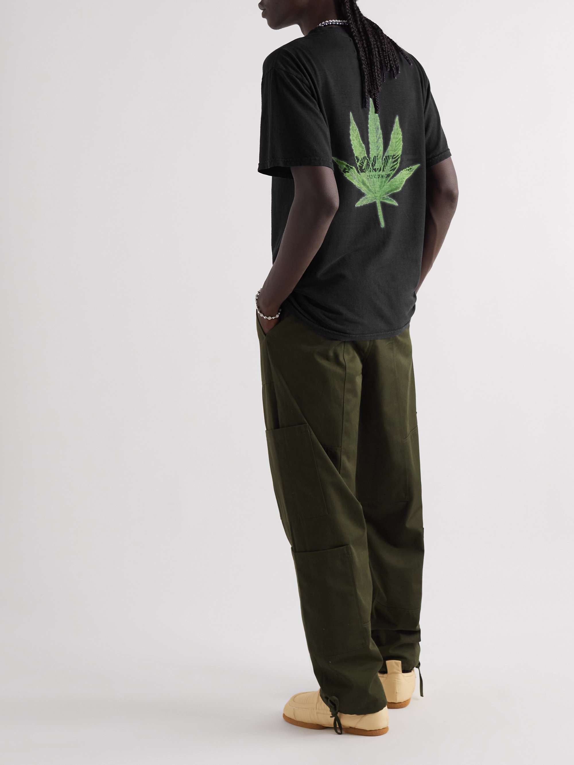 POLITE WORLDWIDE Printed Cotton-Jersey T-Shirt