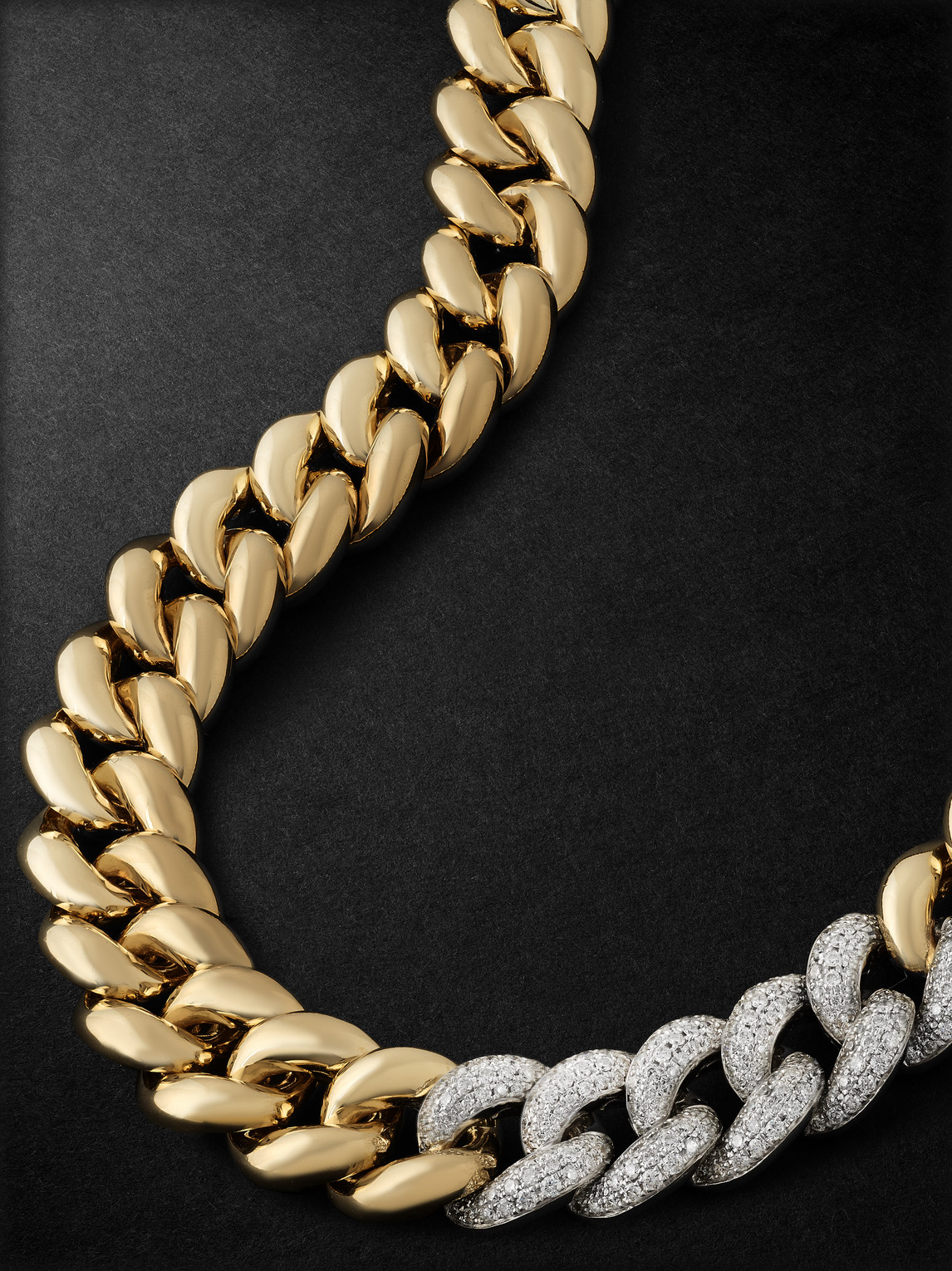 Shop Sydney Evan Gold Diamond Chain Necklace