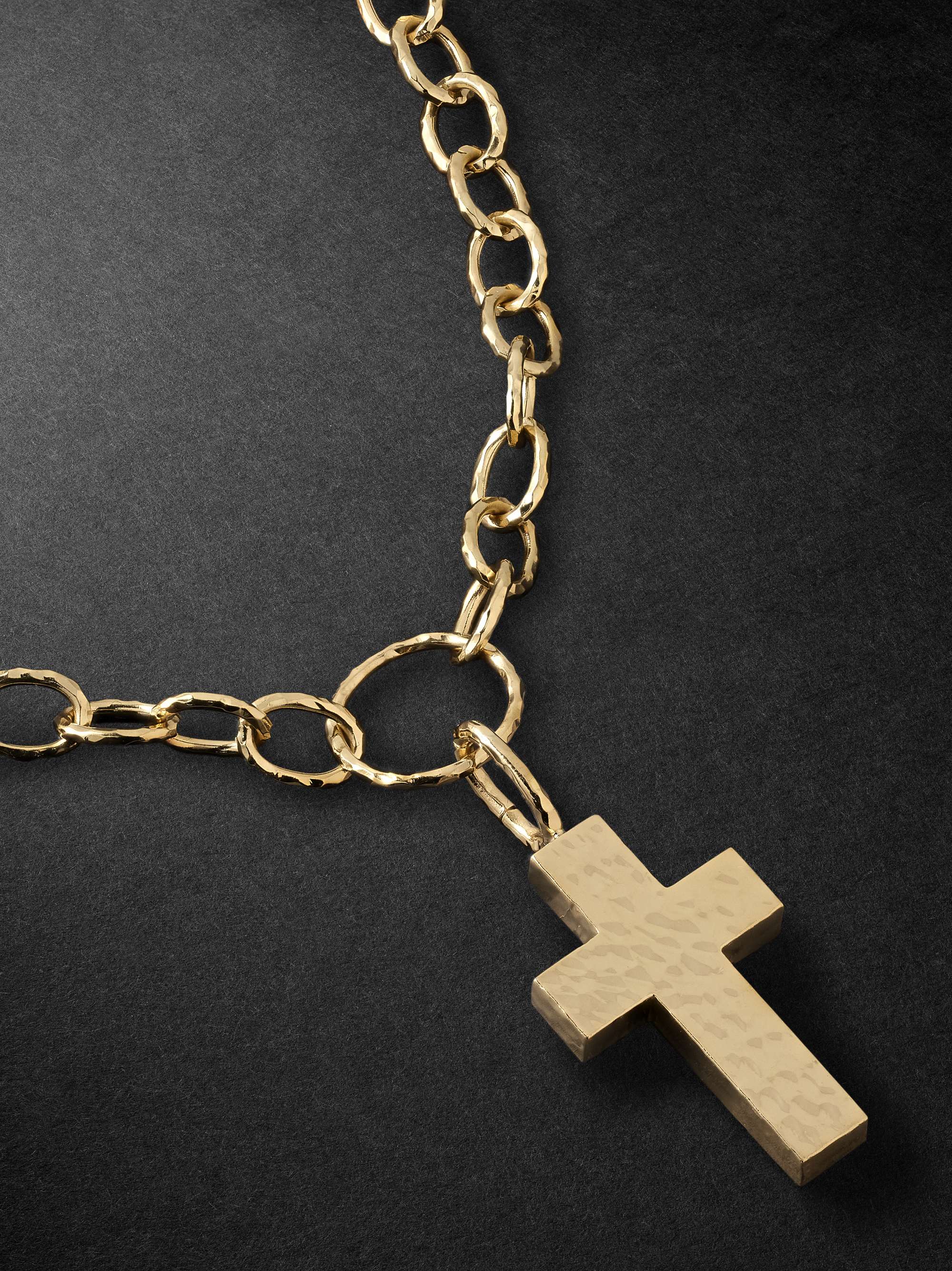 OCTAVIA ELIZABETH Gold Pendant Necklace
