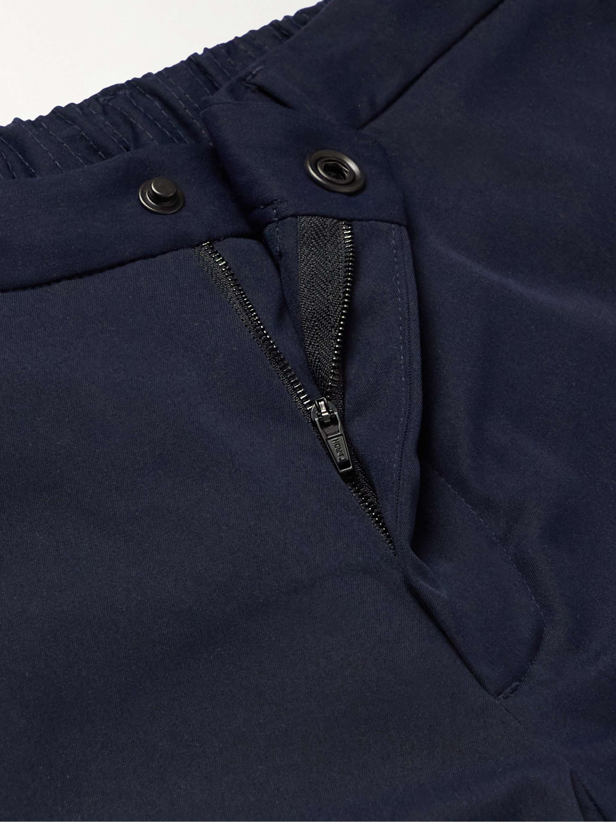 INCOTEX Slowear Teknosartorial Slim-Fit Tapered Pleated Twill Trousers