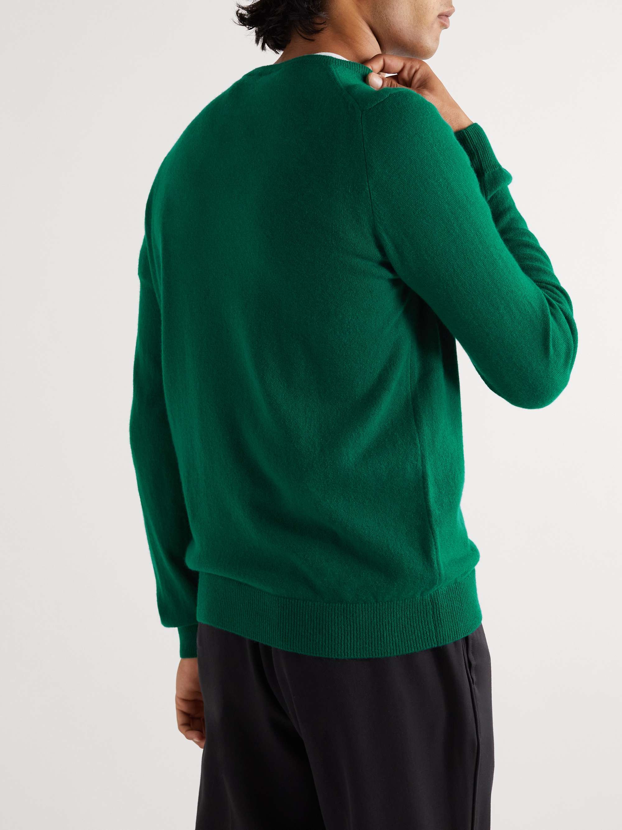 INCOTEX Wool and Cashmere-Blend Sweater