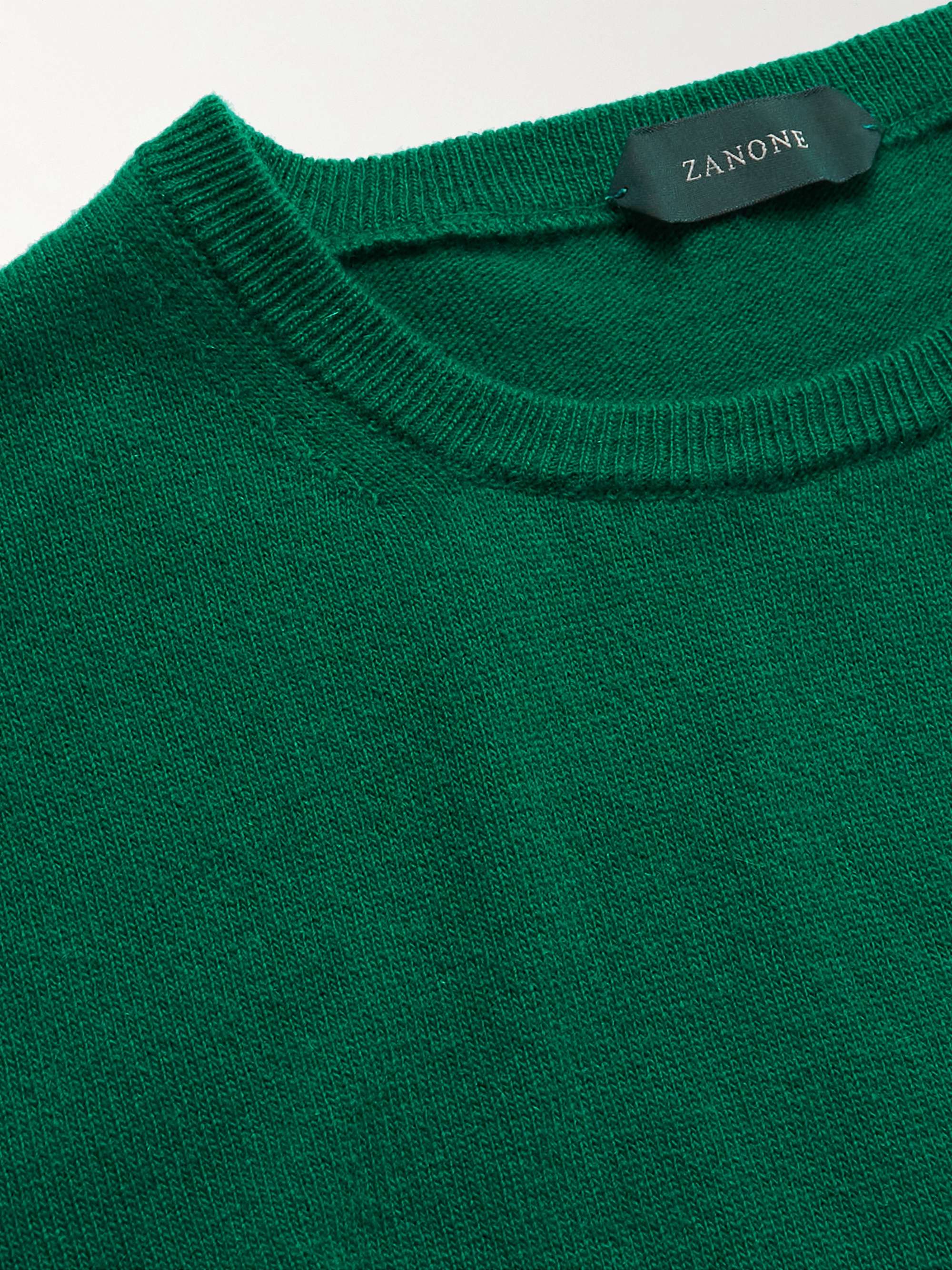 INCOTEX Wool and Cashmere-Blend Sweater